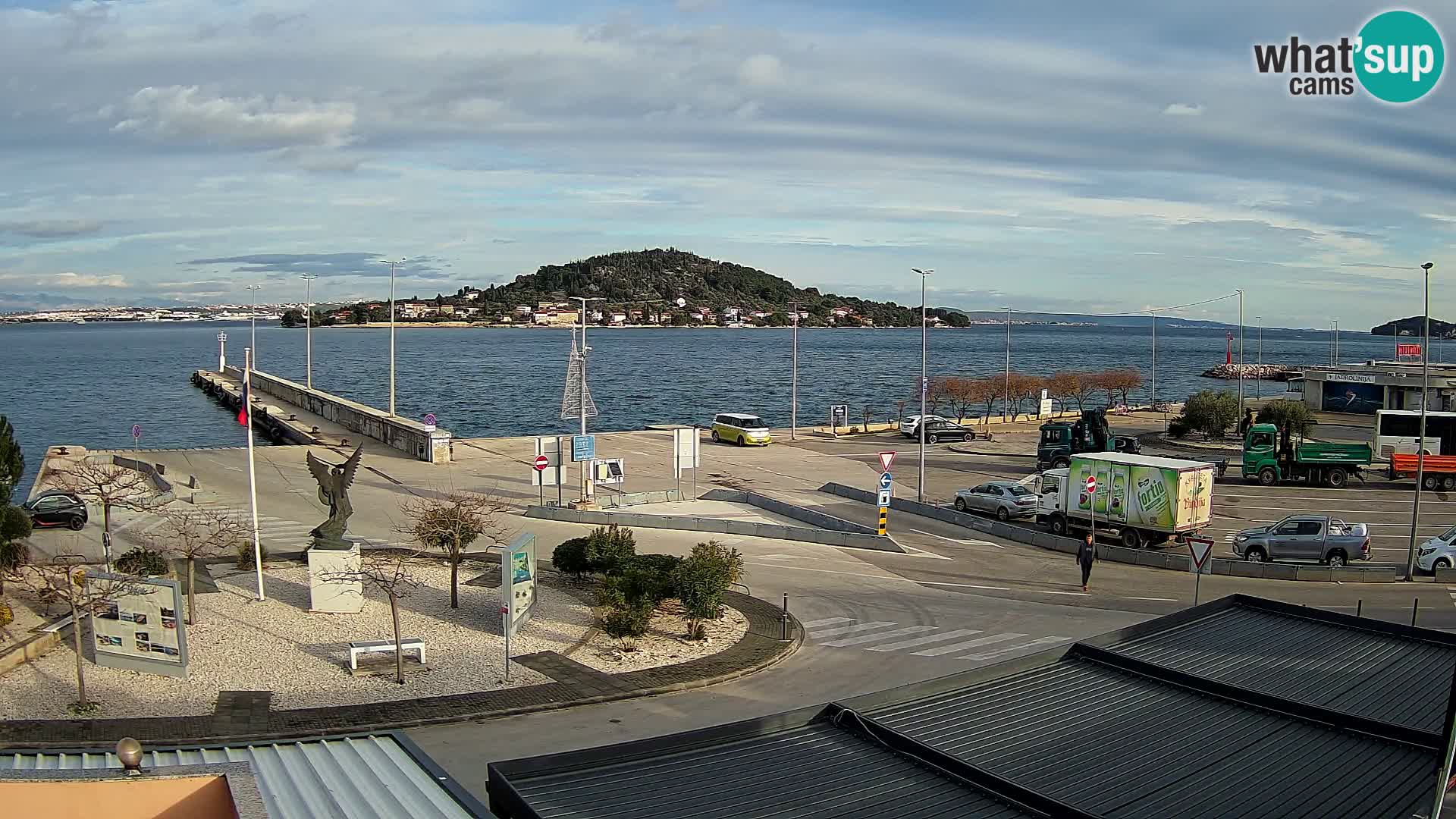Web cam UGLJAN – Ferry de Preko à Zadar