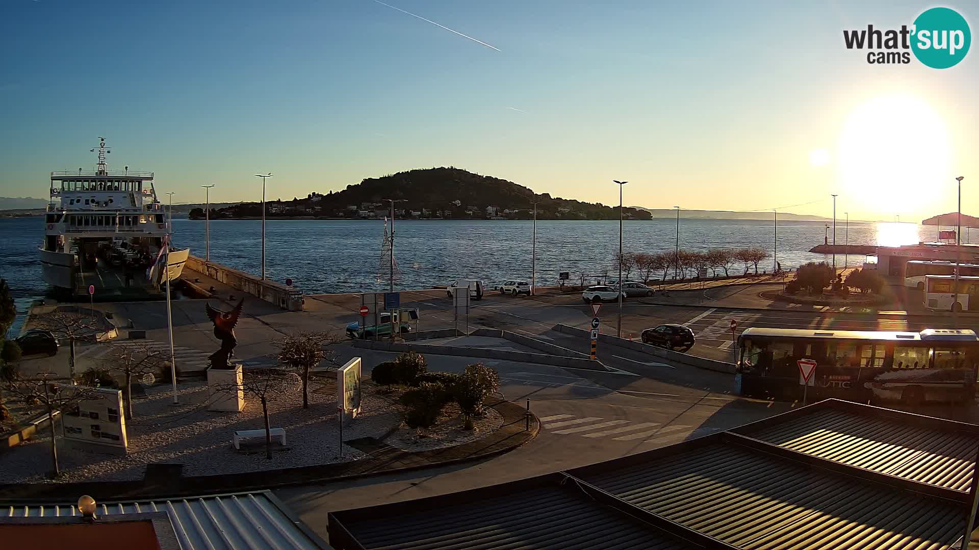 Cámara web UGLJAN – Transportar de Preko a Zadar