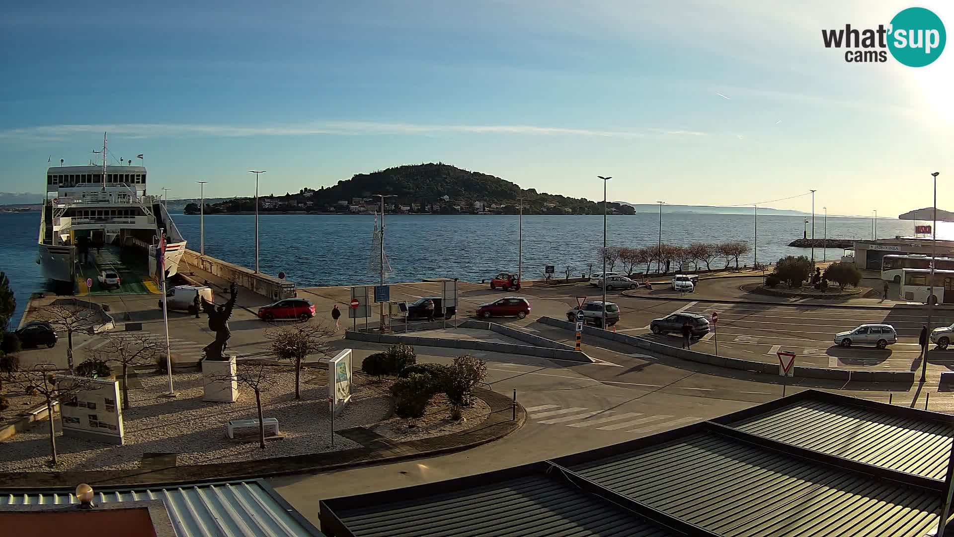 Web cam UGLJAN – Ferry de Preko à Zadar