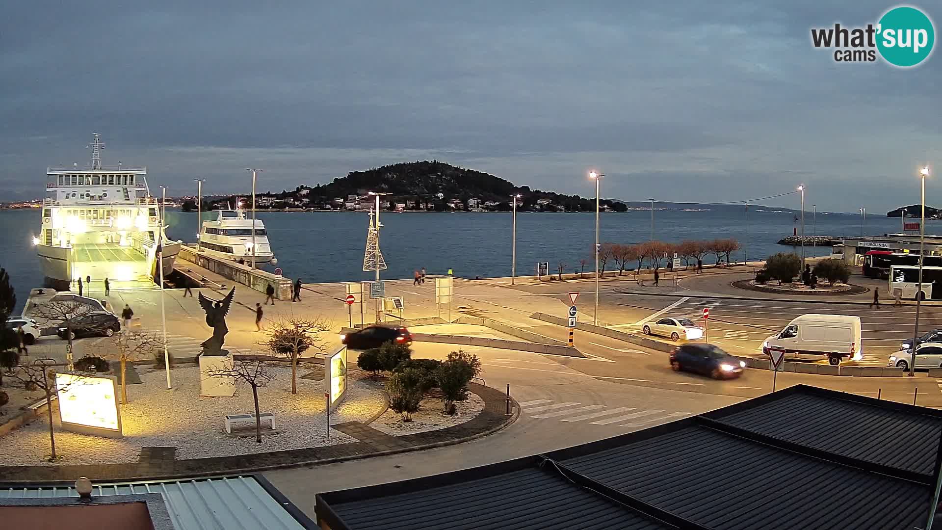 Cámara web UGLJAN – Transportar de Preko a Zadar