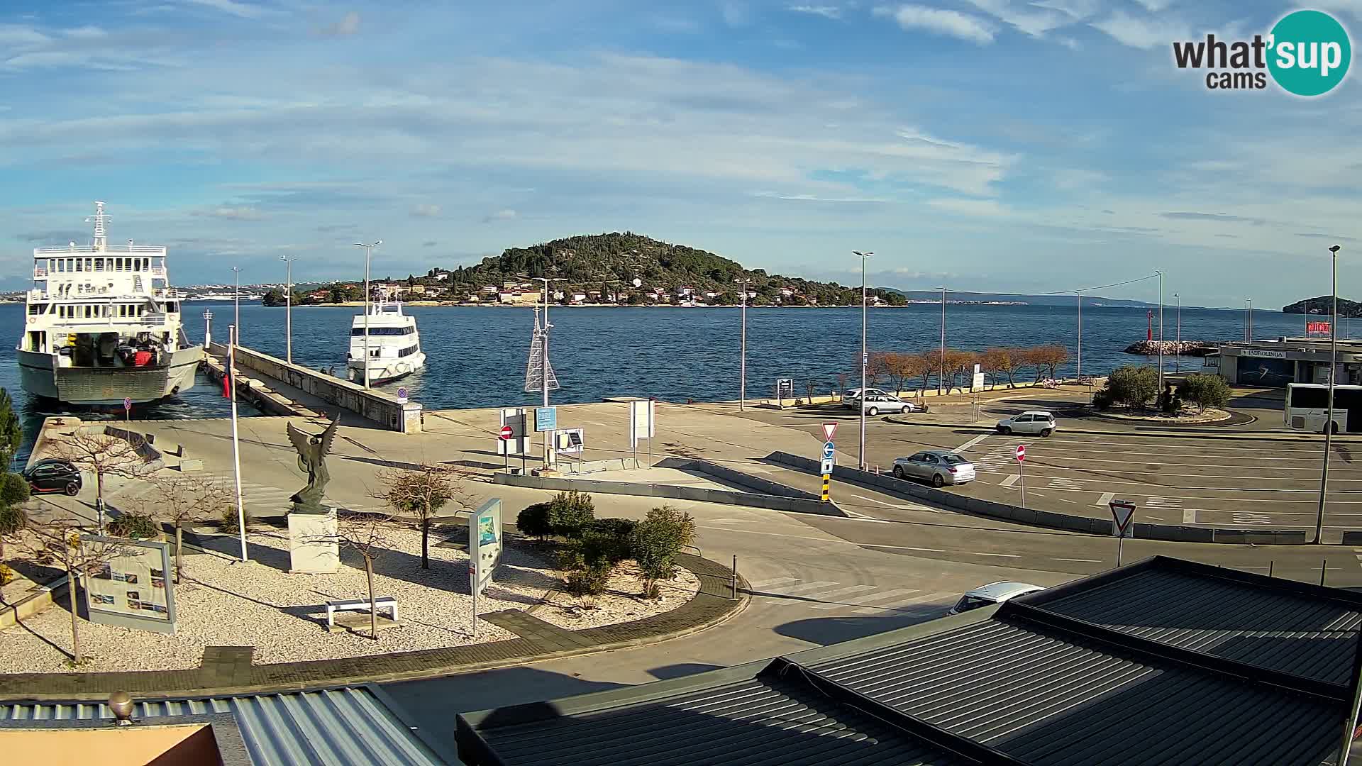 Cámara web UGLJAN – Transportar de Preko a Zadar