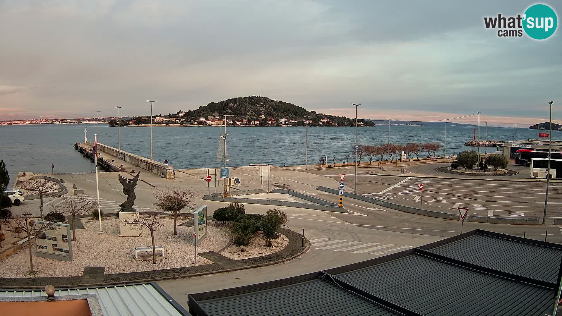 Cámara web UGLJAN – Transportar de Preko a Zadar