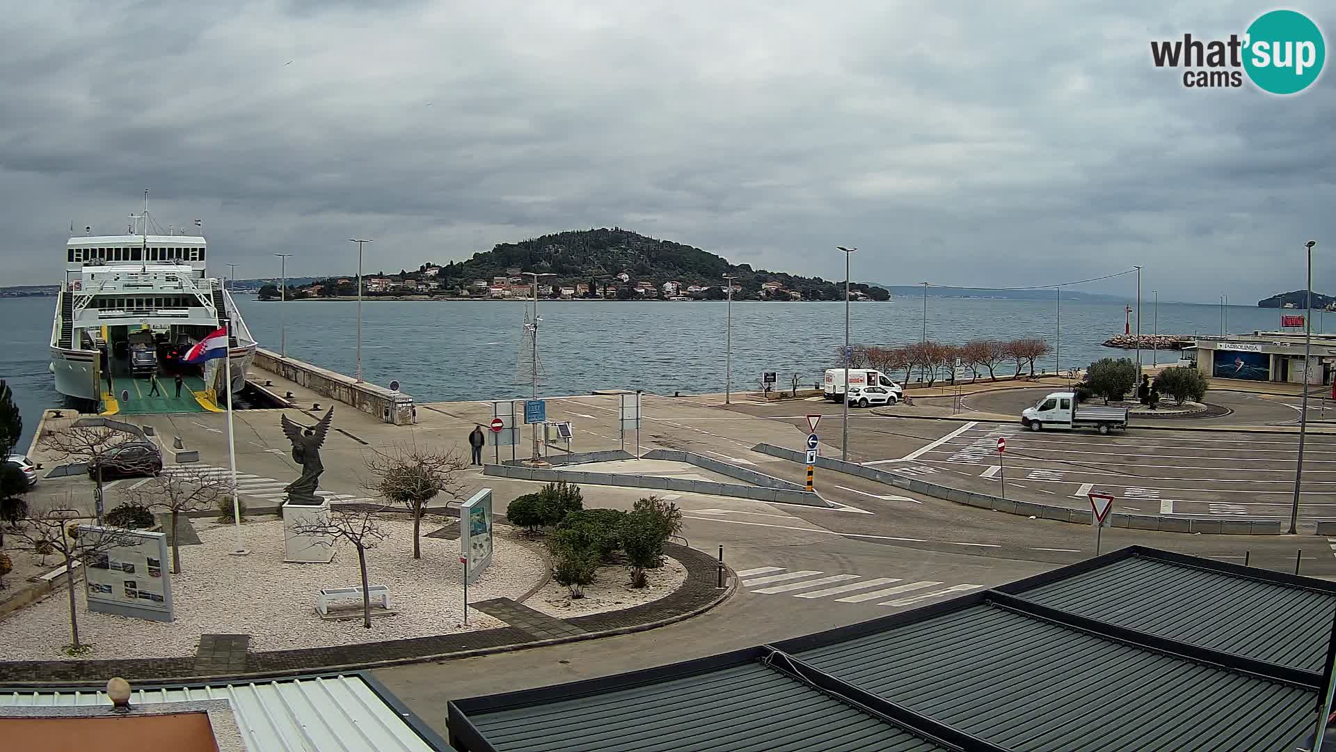 UGLJAN Webcam – Preko-Fähre nach Zadar