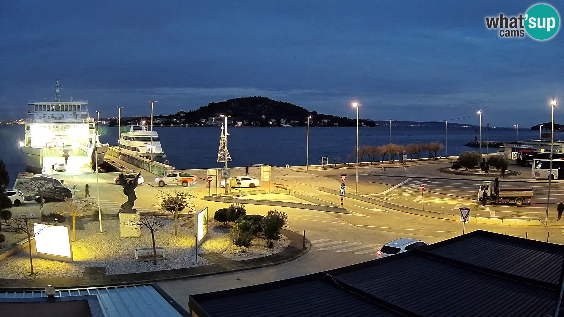 Web cam UGLJAN – Ferry de Preko à Zadar