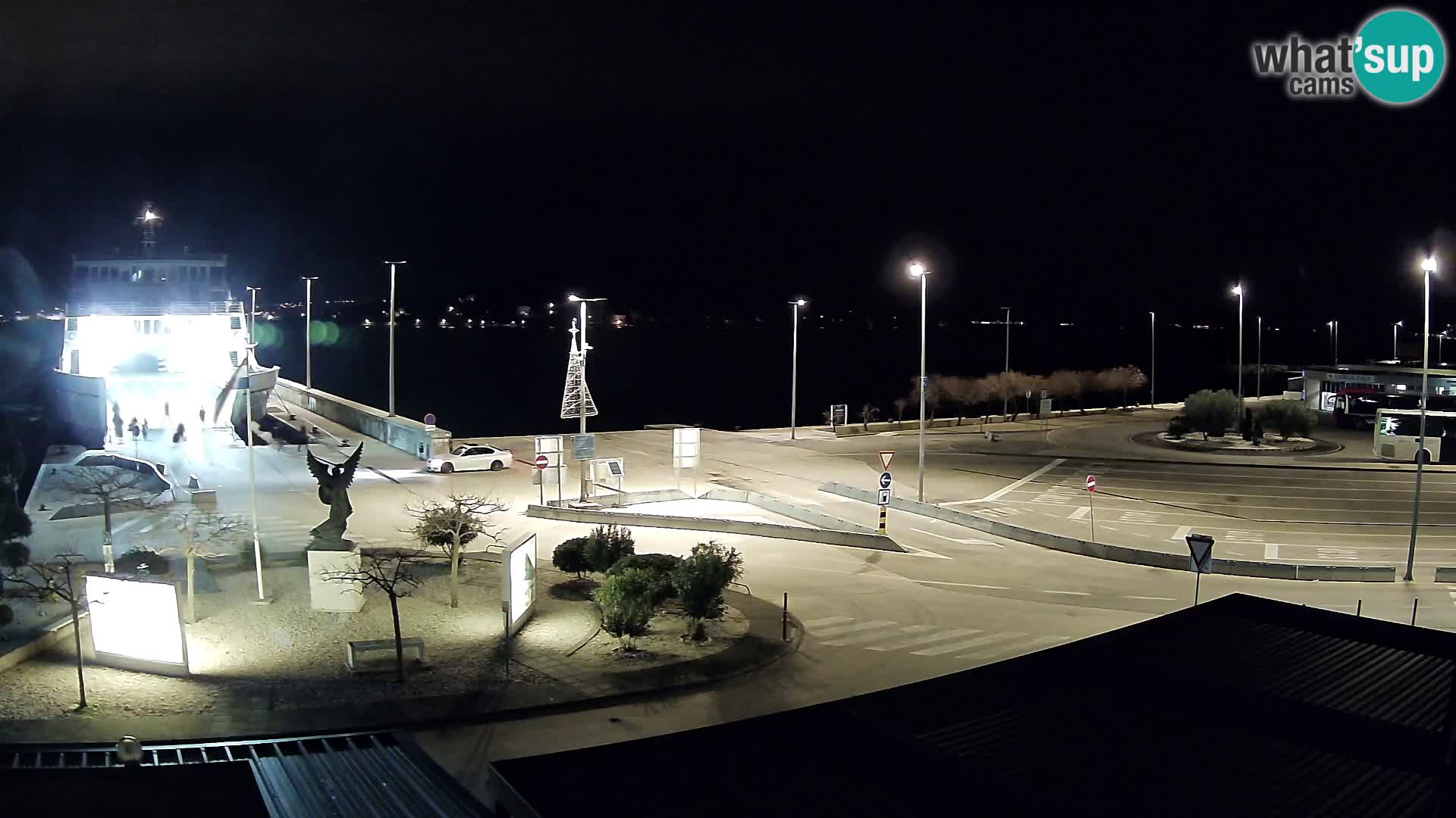 Webcam Ugliano – terminal traghetto da Preko a Zara