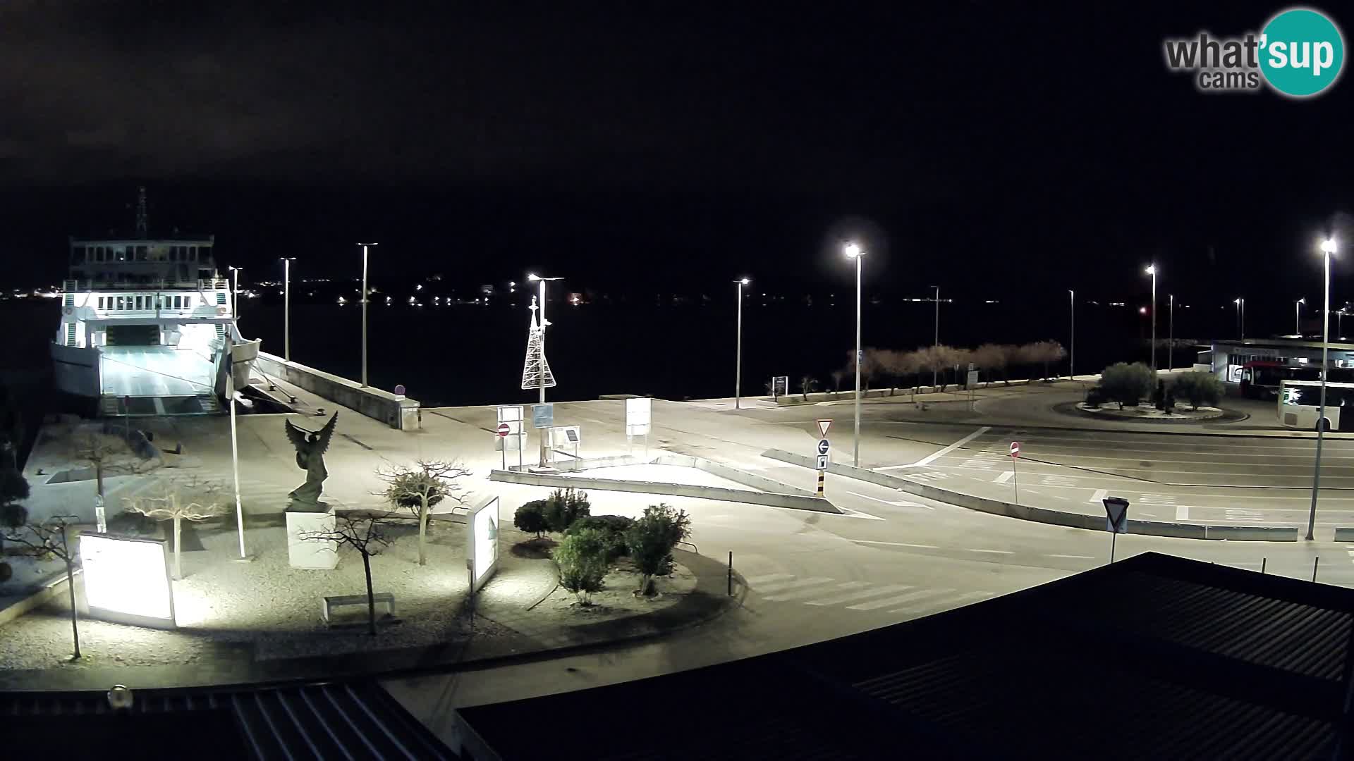 Webcam Ugljan – Preko Ferry to Zadar