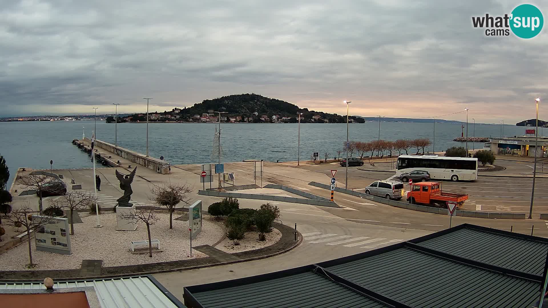 Cámara web UGLJAN – Transportar de Preko a Zadar