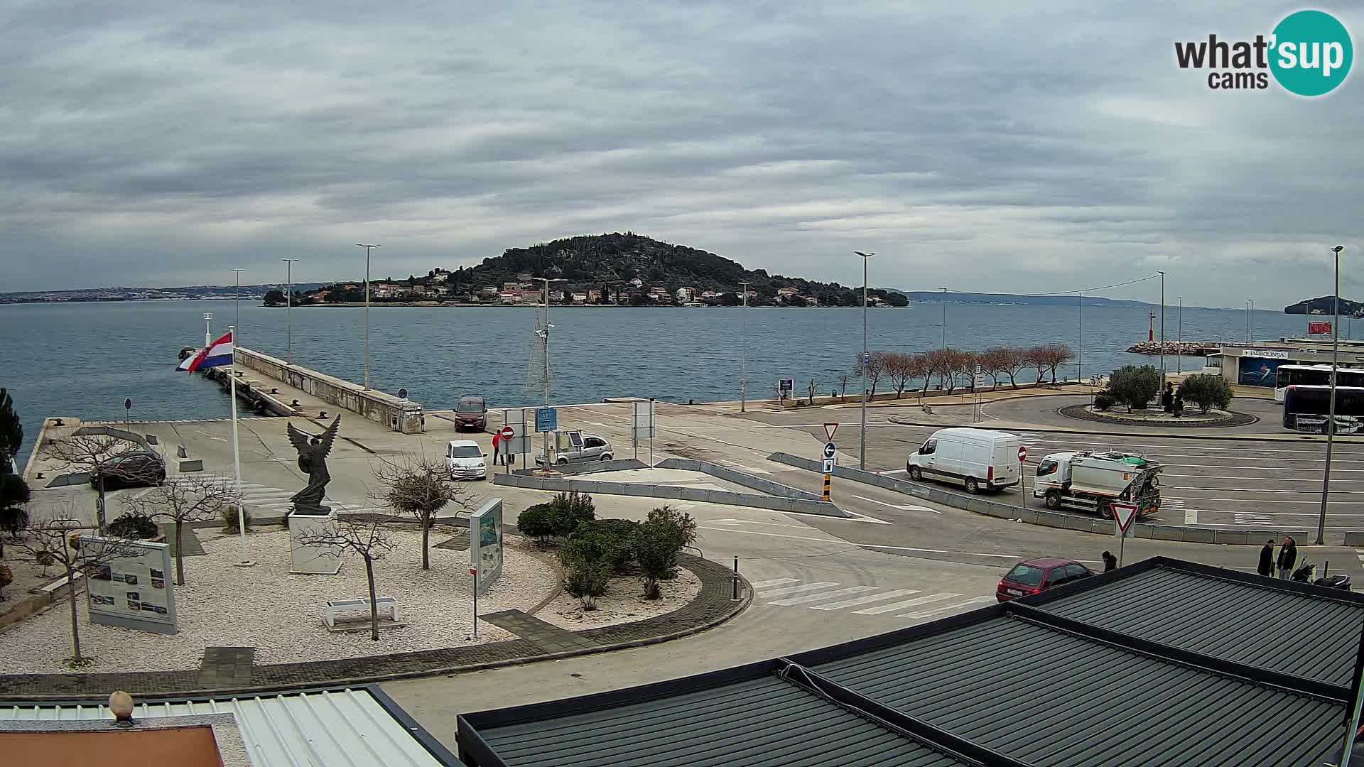 Cámara web UGLJAN – Transportar de Preko a Zadar