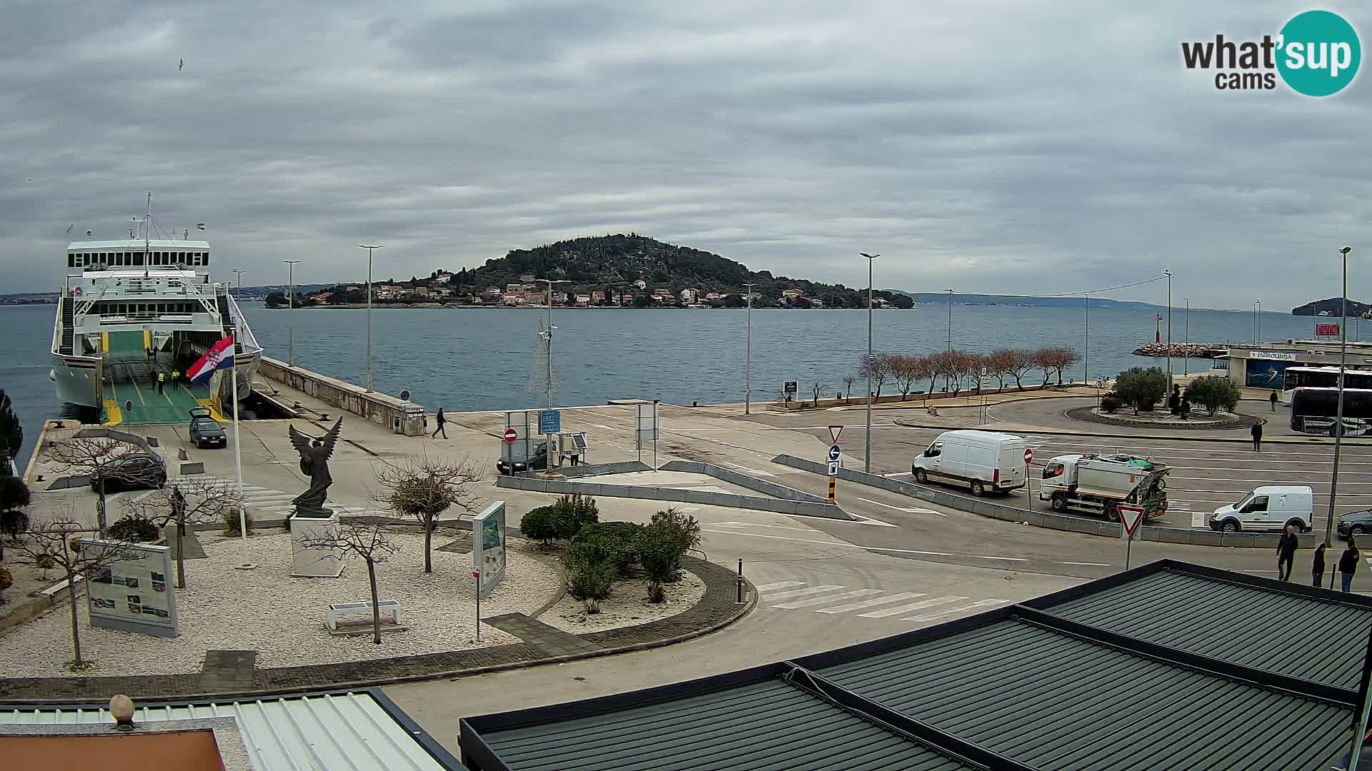Cámara web UGLJAN – Transportar de Preko a Zadar