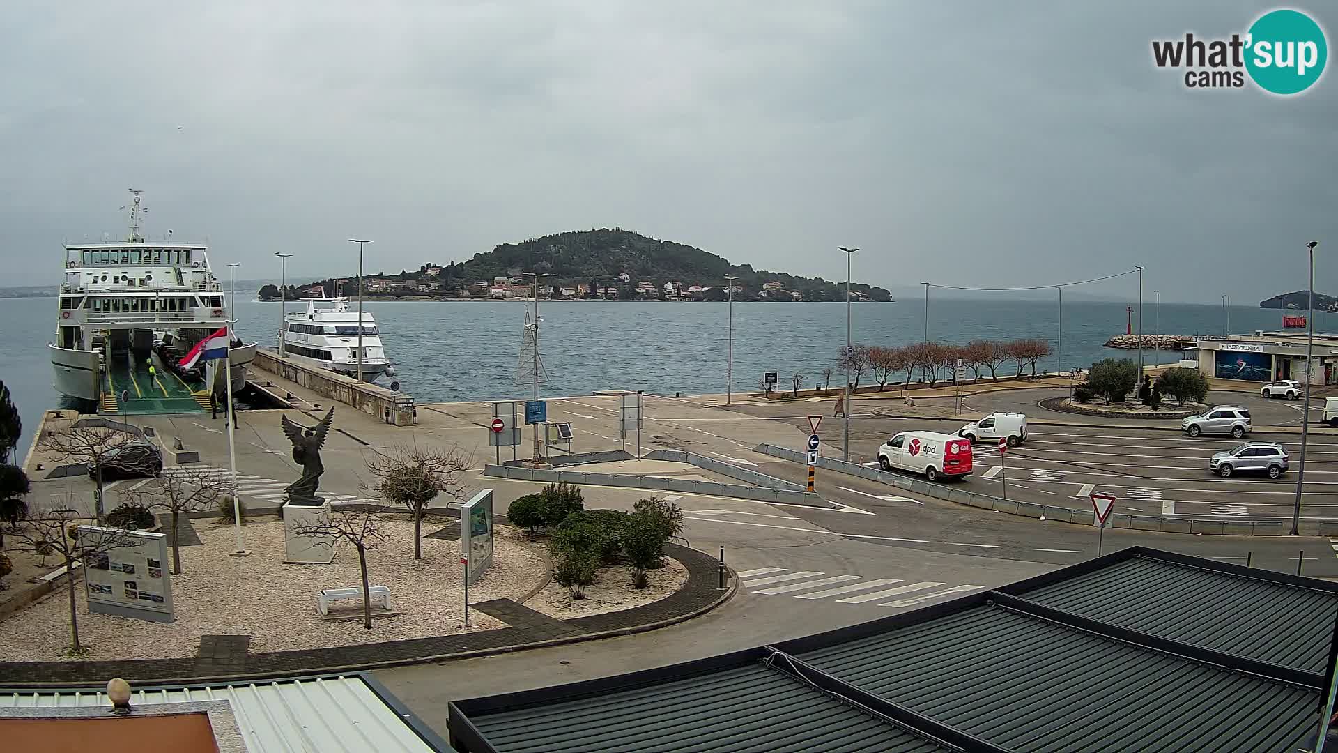 Cámara web UGLJAN – Transportar de Preko a Zadar