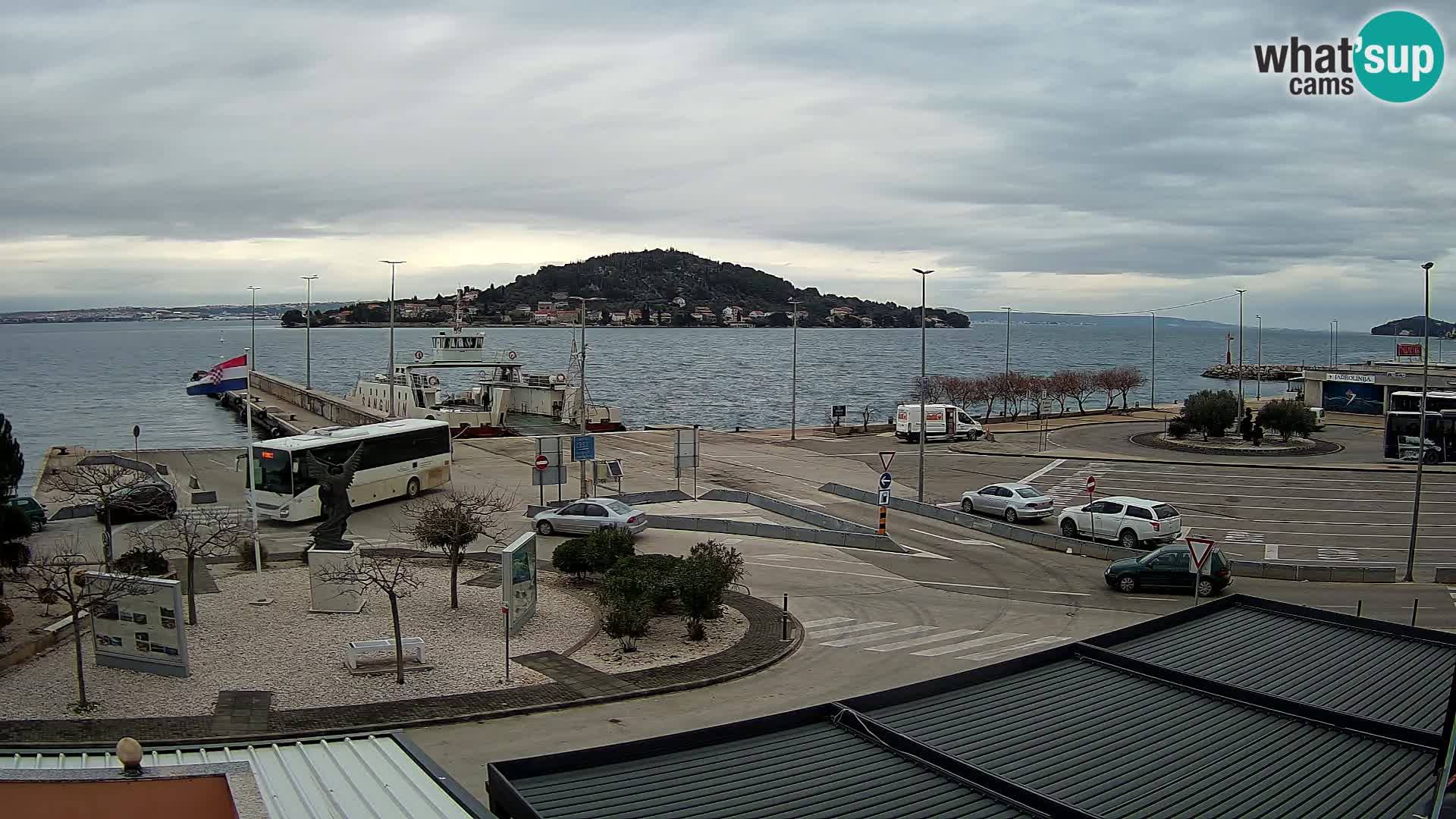 Cámara web UGLJAN – Transportar de Preko a Zadar