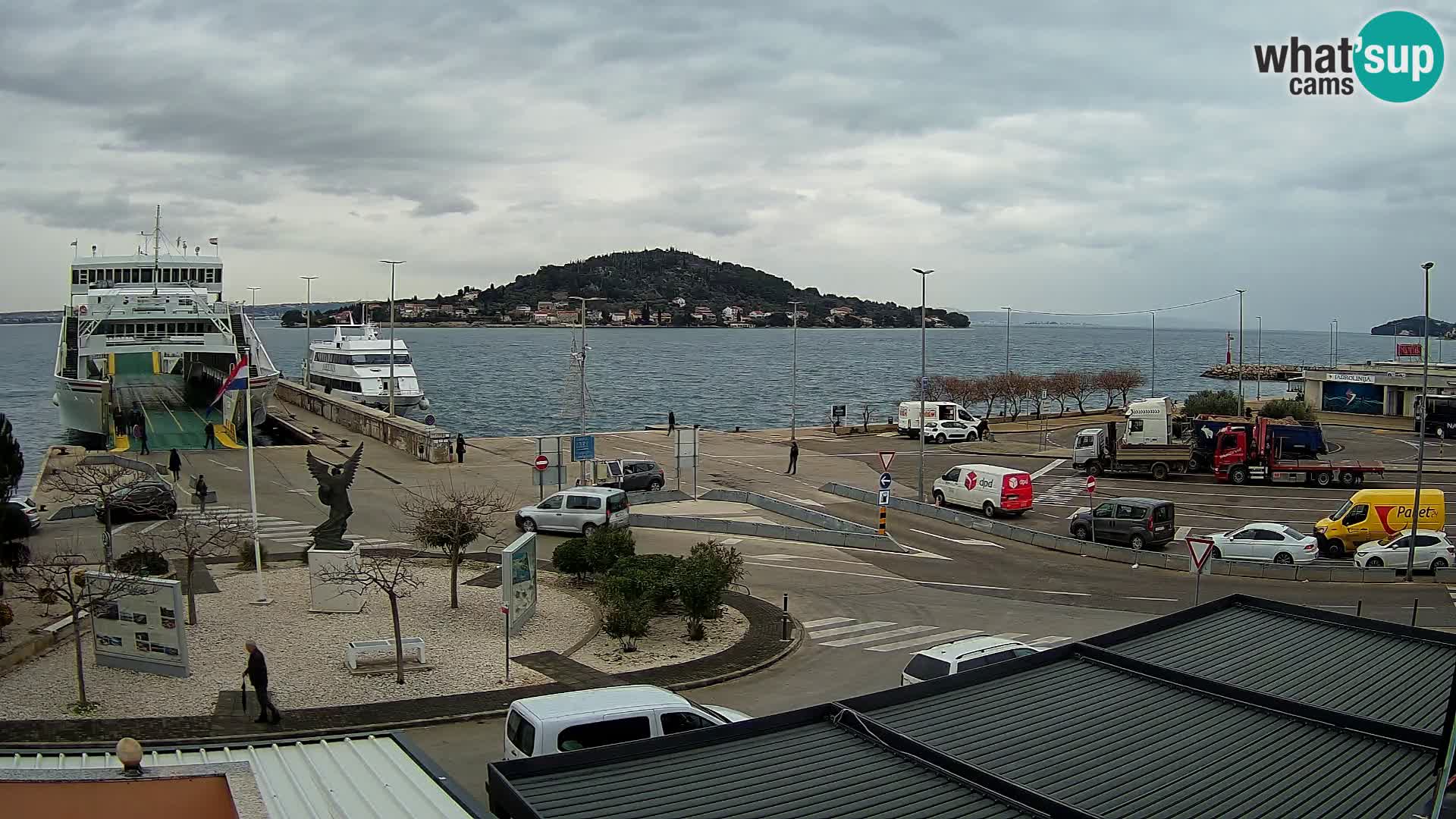 Cámara web UGLJAN – Transportar de Preko a Zadar
