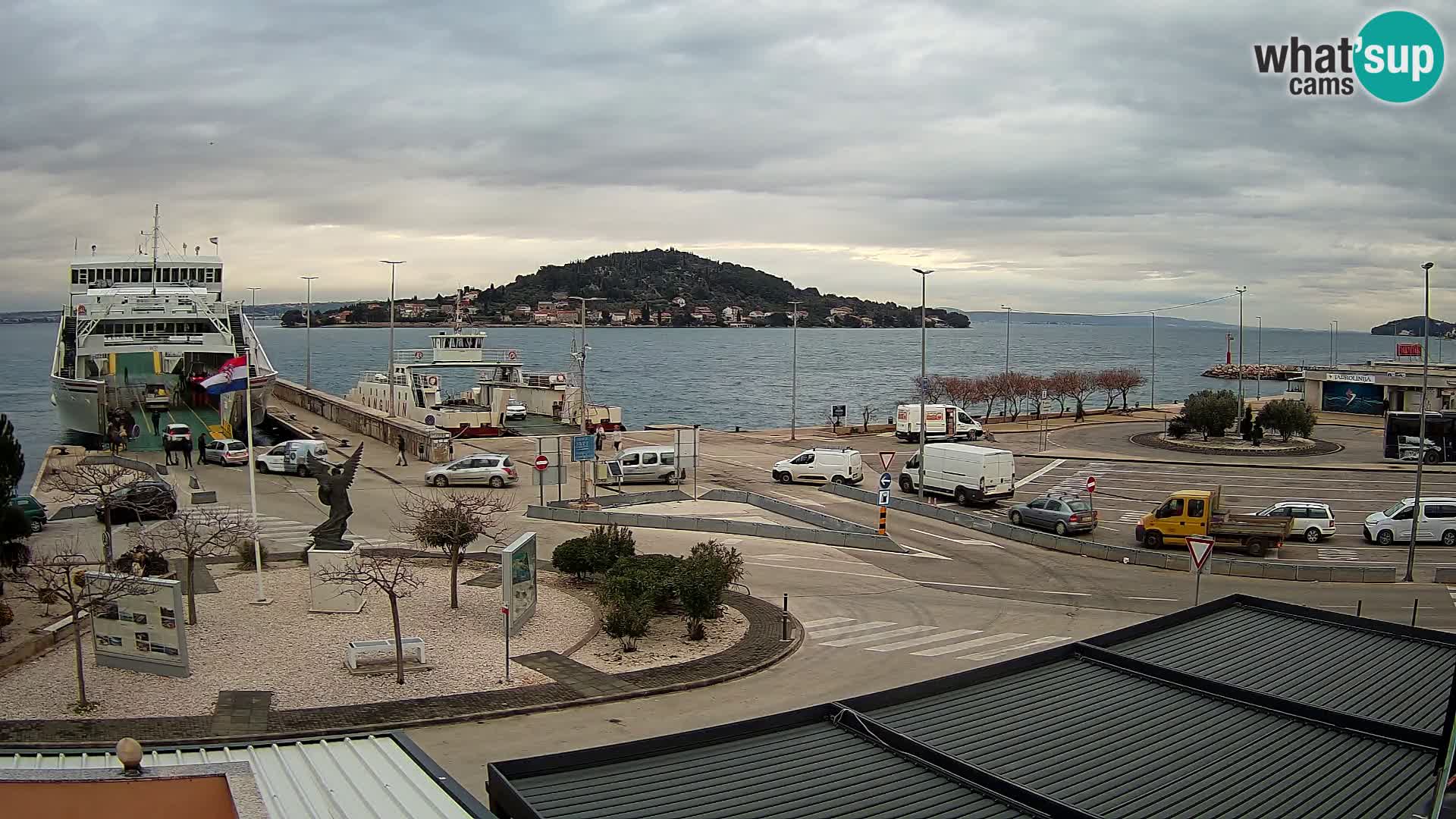 Cámara web UGLJAN – Transportar de Preko a Zadar