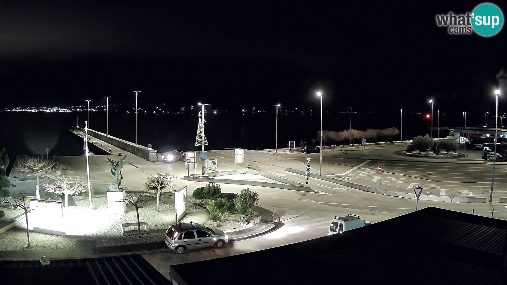 Web kamera Ugljan – Preko trajekt za Zadar