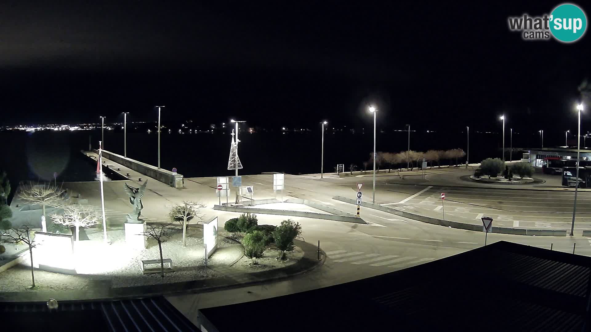 Webcam Ugliano – terminal traghetto da Preko a Zara