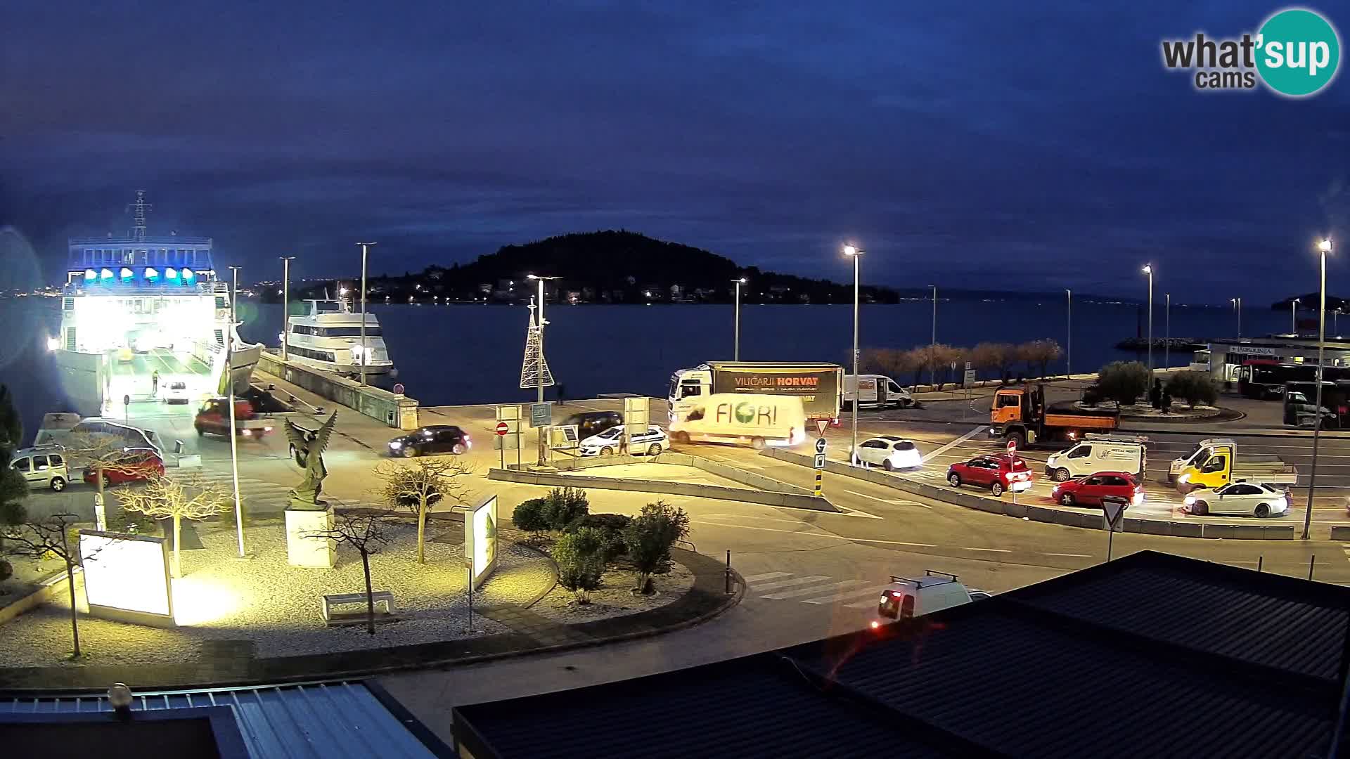 Webcam Ugljan – Preko Ferry to Zadar