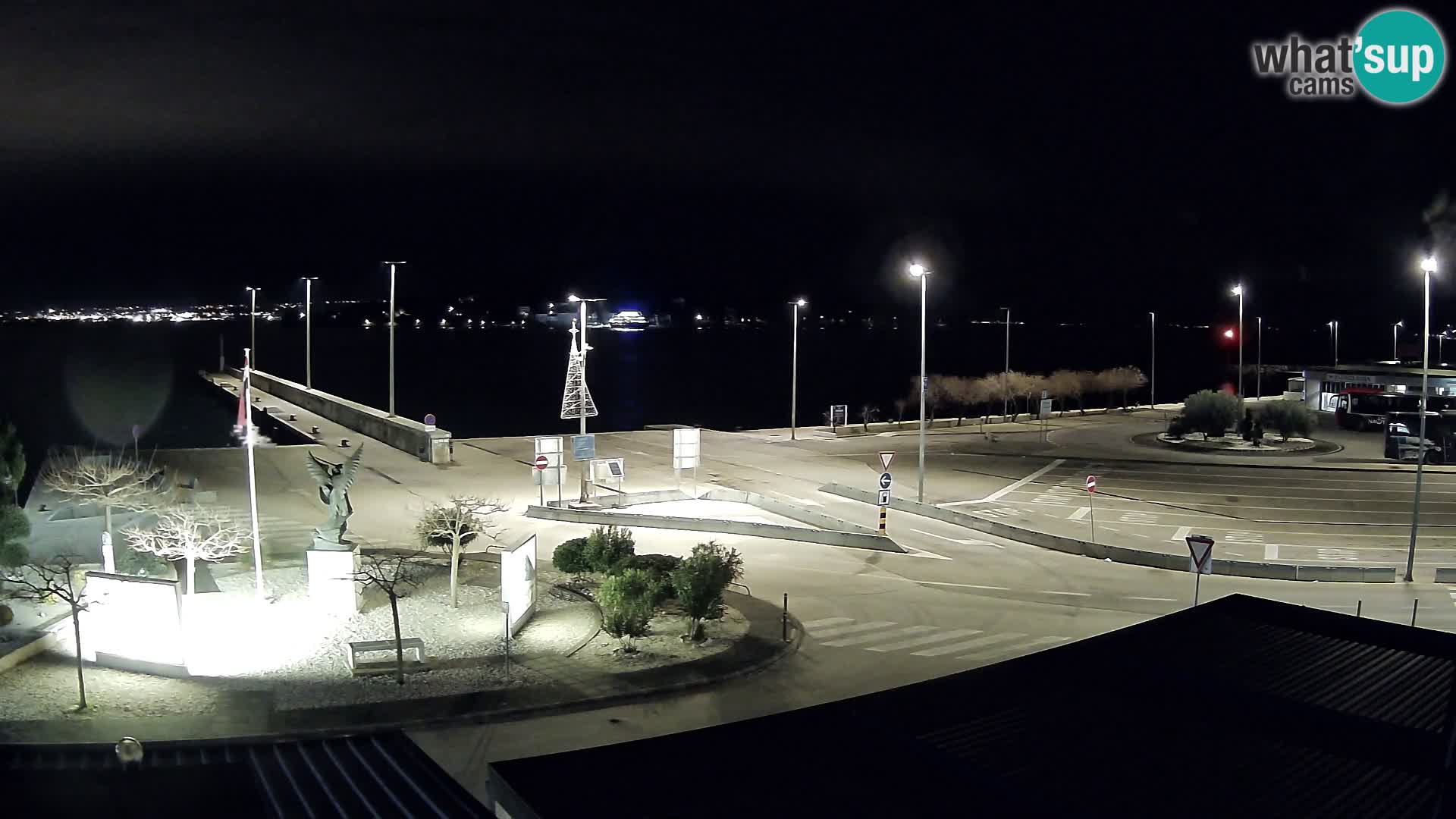 Webcam Ugliano – terminal traghetto da Preko a Zara