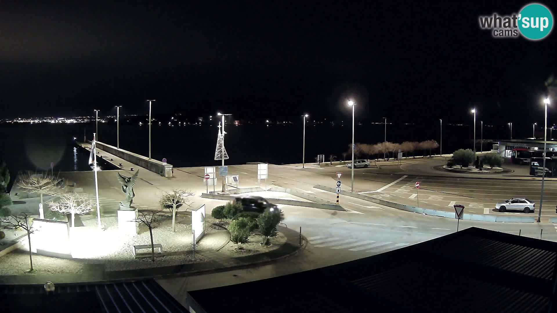 Spletna kamera Ugljan – trajekt Preko – Zadar