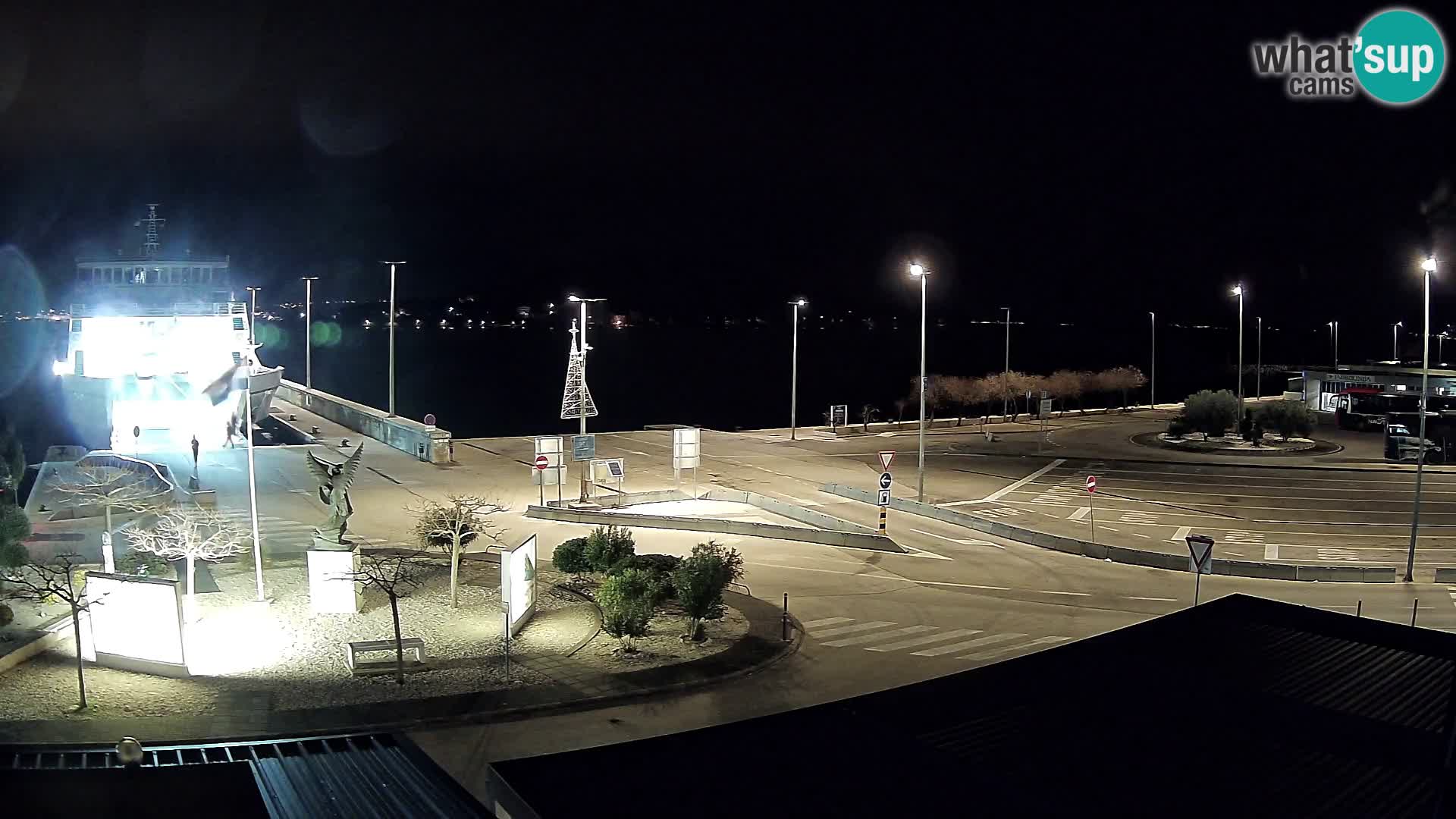 Spletna kamera Ugljan – trajekt Preko – Zadar