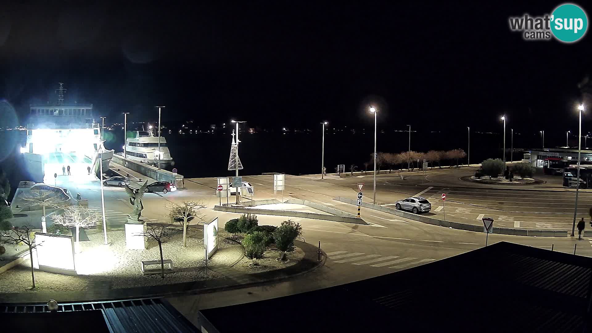 Spletna kamera Ugljan – trajekt Preko – Zadar