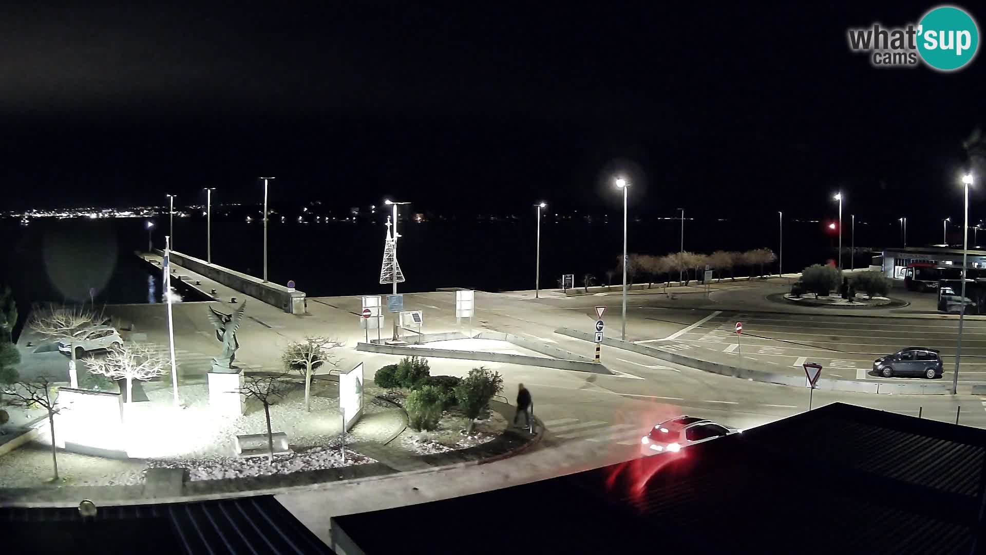 Webcam Ugliano – terminal traghetto da Preko a Zara