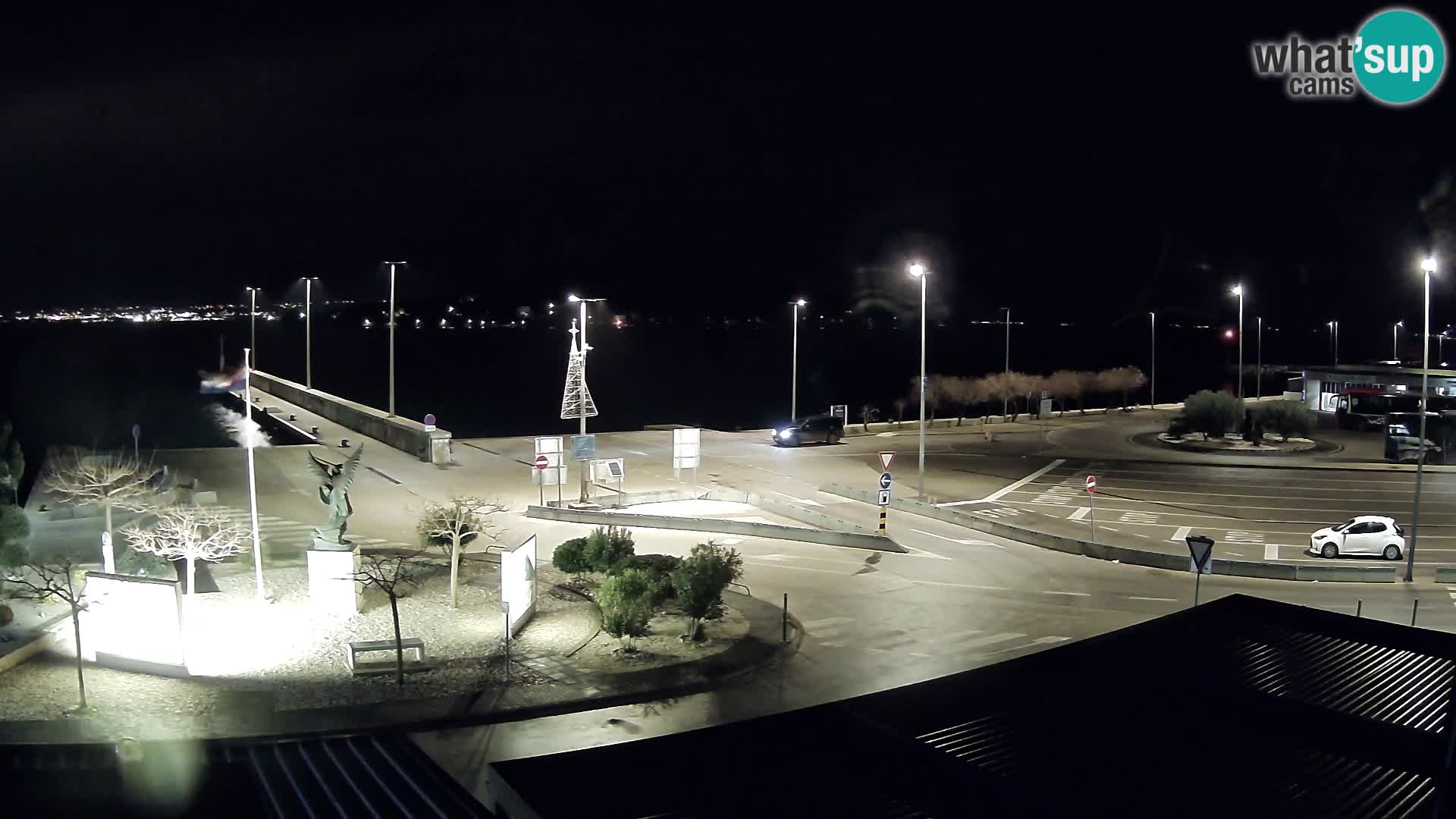 Spletna kamera Ugljan – trajekt Preko – Zadar