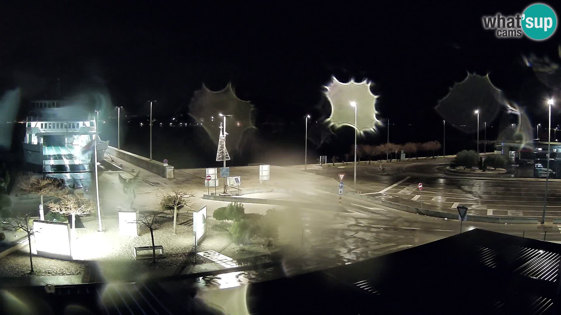 Webcam Ugliano – terminal traghetto da Preko a Zara