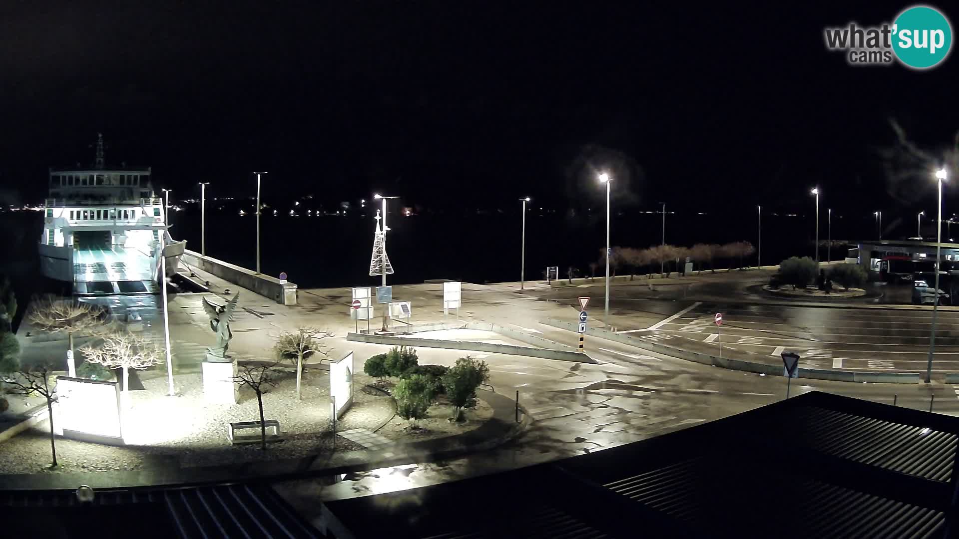 Webcam Ugliano – terminal traghetto da Preko a Zara