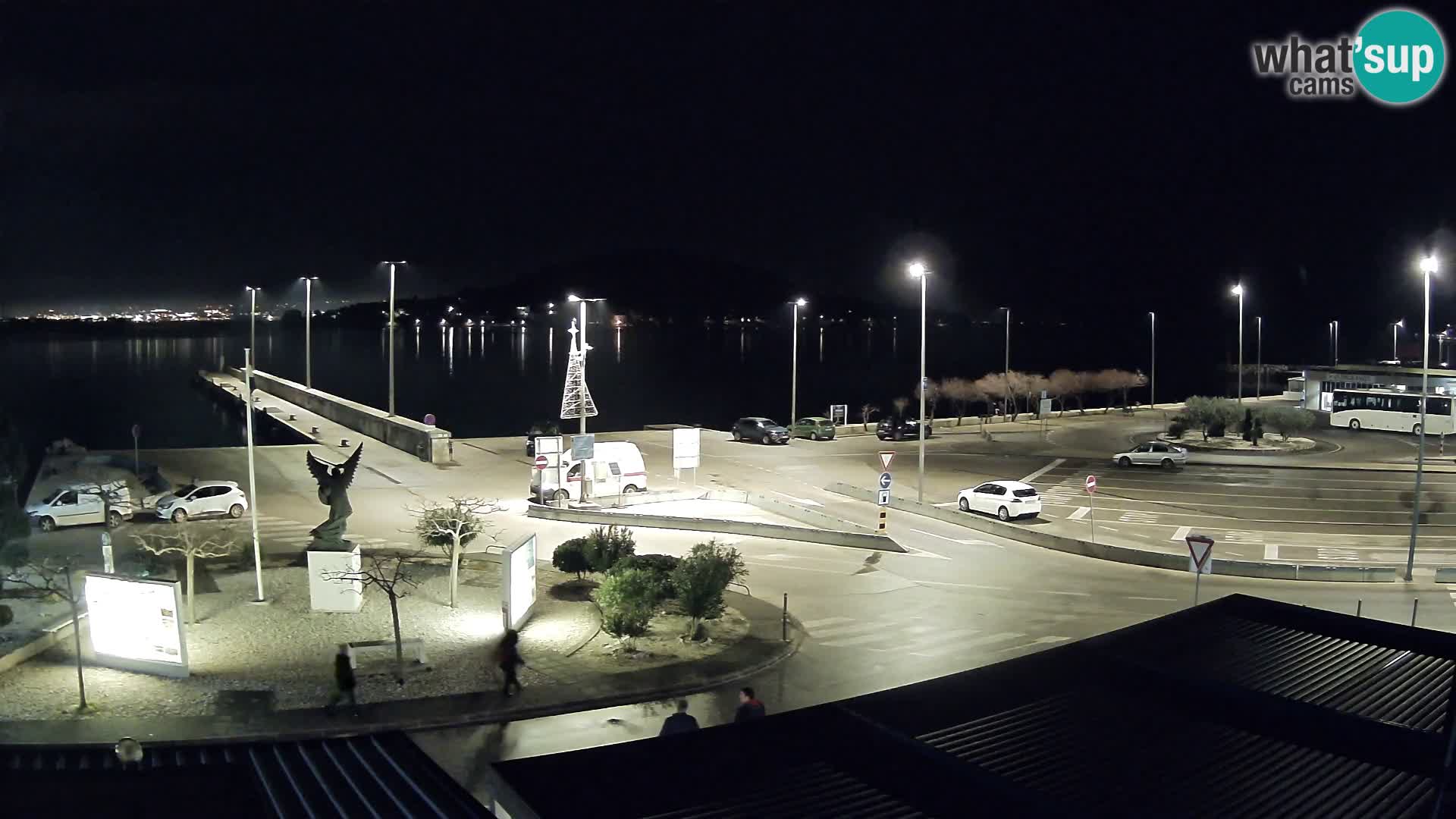 Web kamera Ugljan – Preko trajekt za Zadar