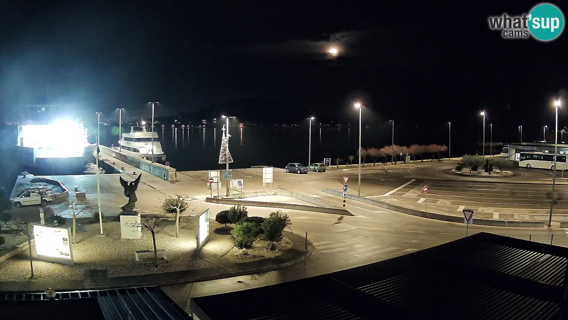 Web kamera Ugljan – Preko trajekt za Zadar