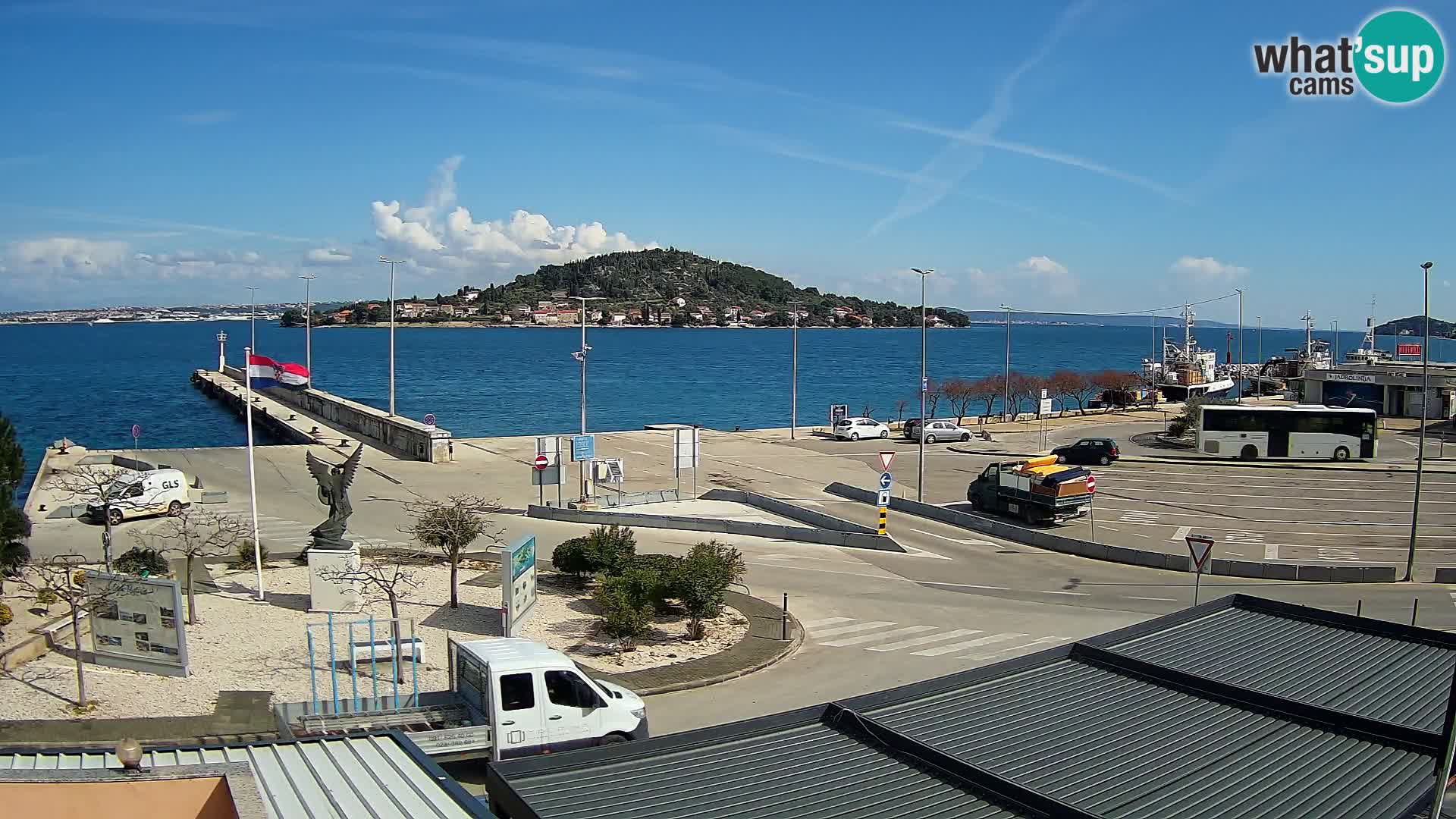 Web cam UGLJAN – Ferry de Preko à Zadar