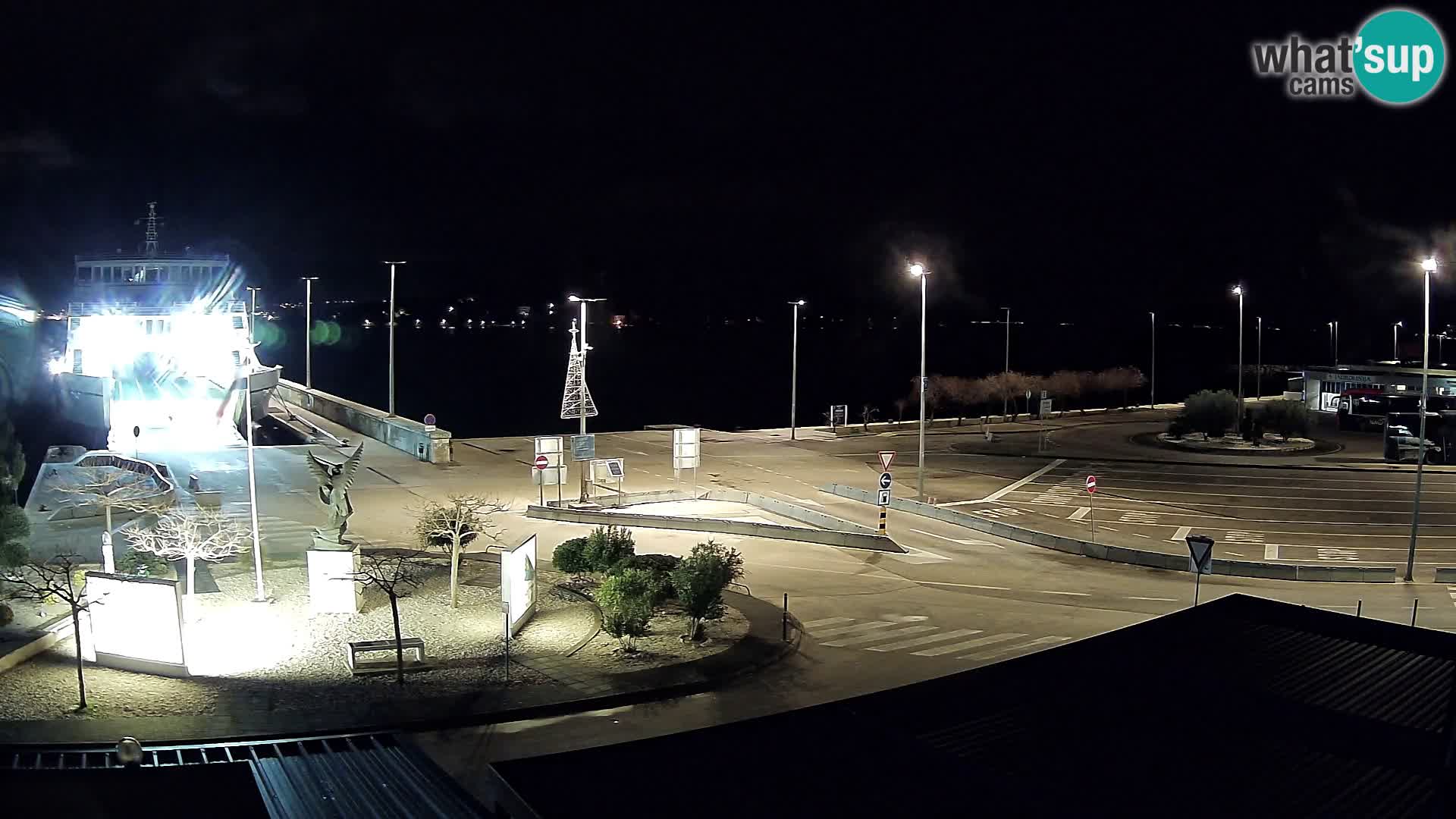 Webcam Ugliano – terminal traghetto da Preko a Zara