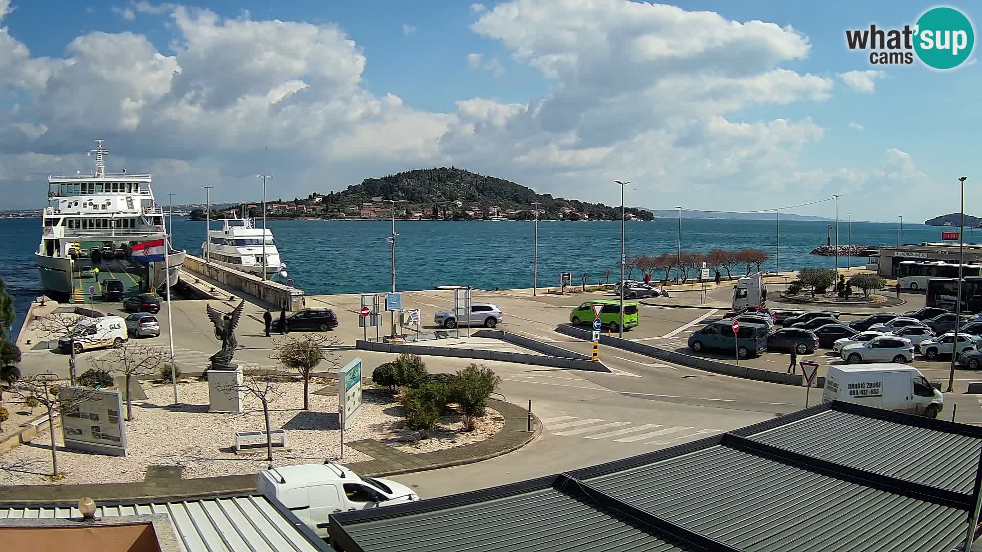UGLJAN Webcam – Preko-Fähre nach Zadar