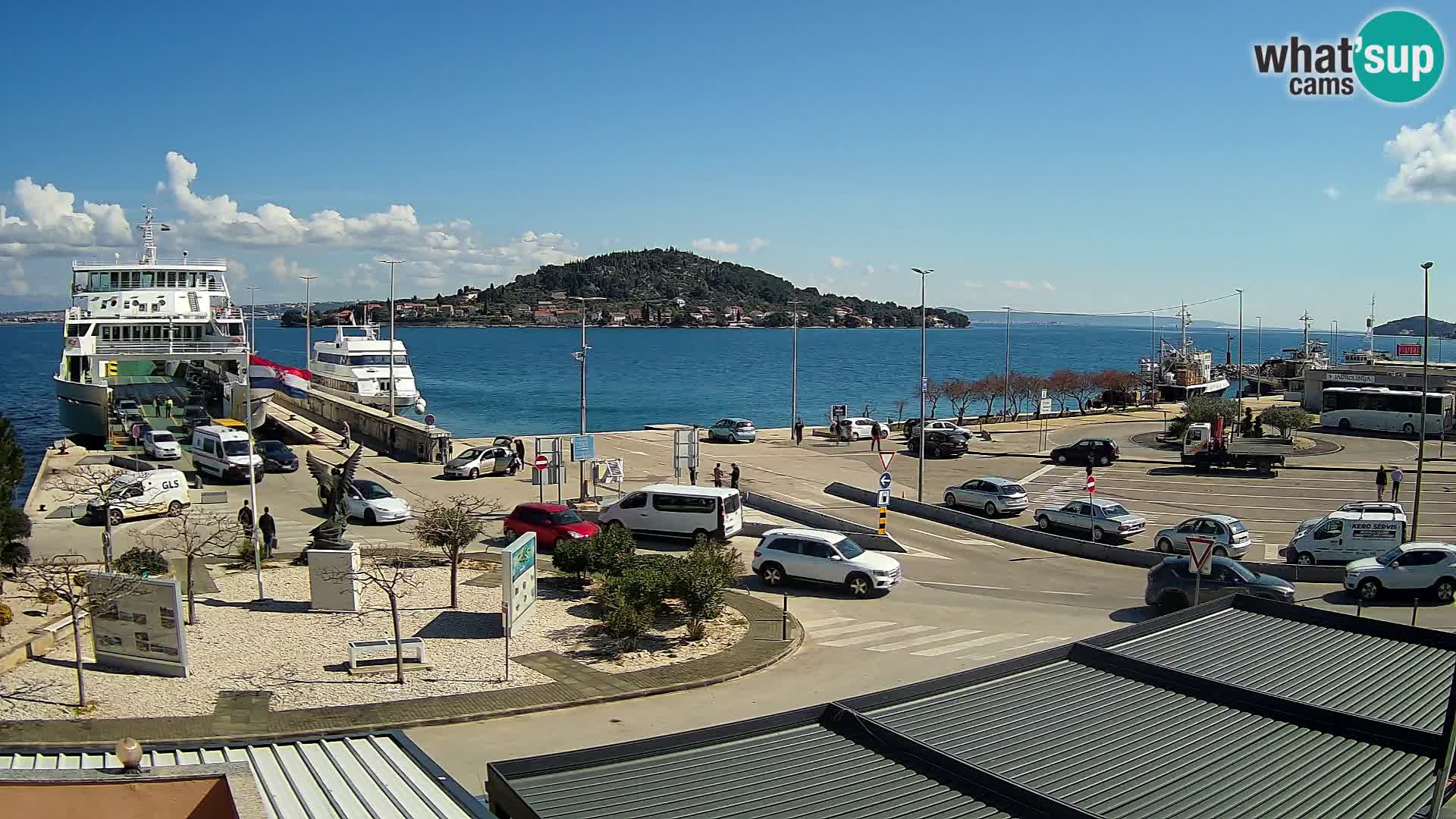 Cámara web UGLJAN – Transportar de Preko a Zadar