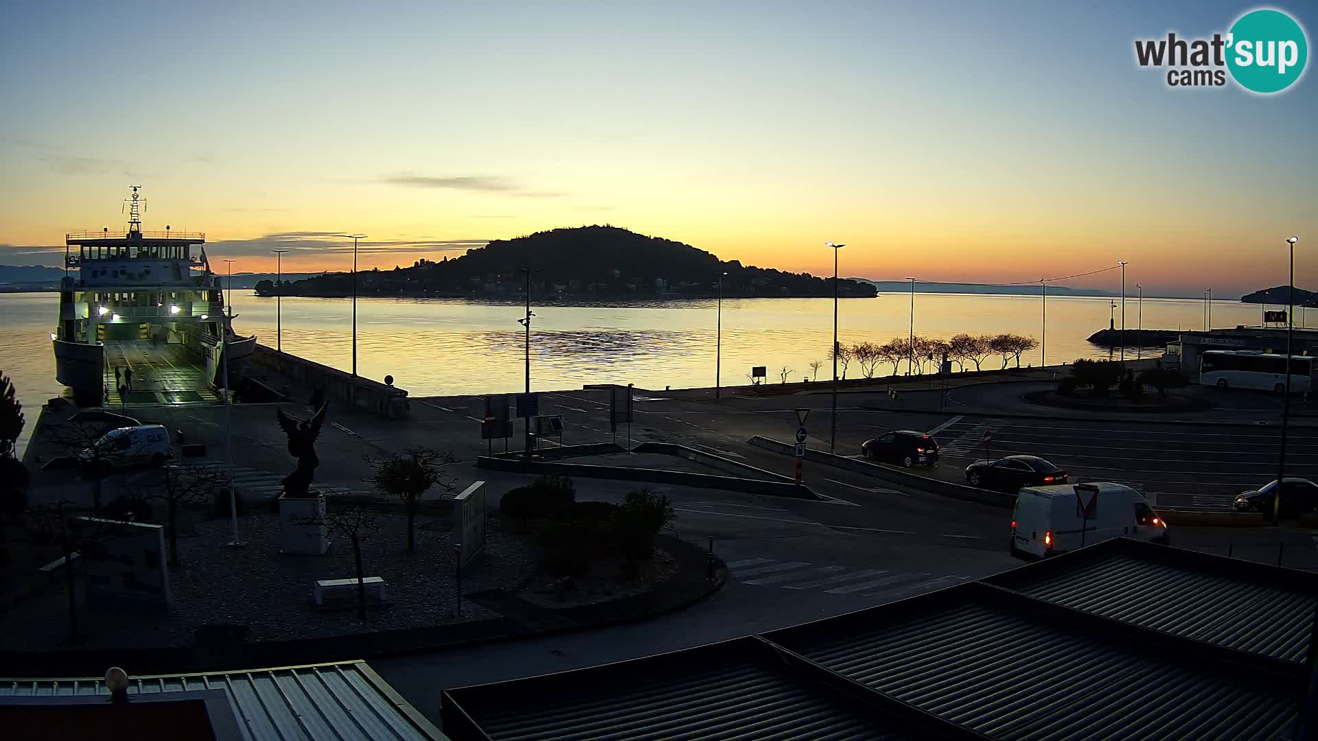 Webcam Ugljan – Preko Ferry to Zadar