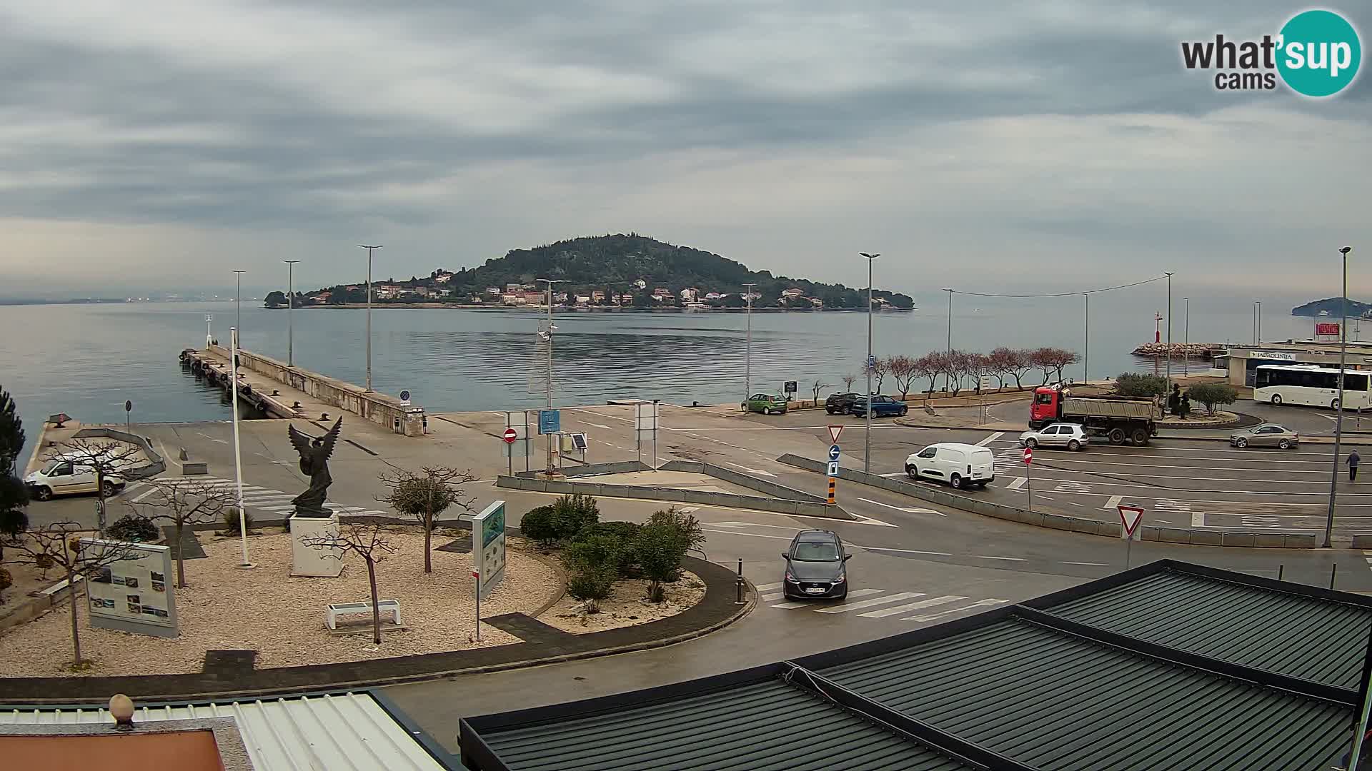 Webcam Ugljan – Preko Ferry to Zadar