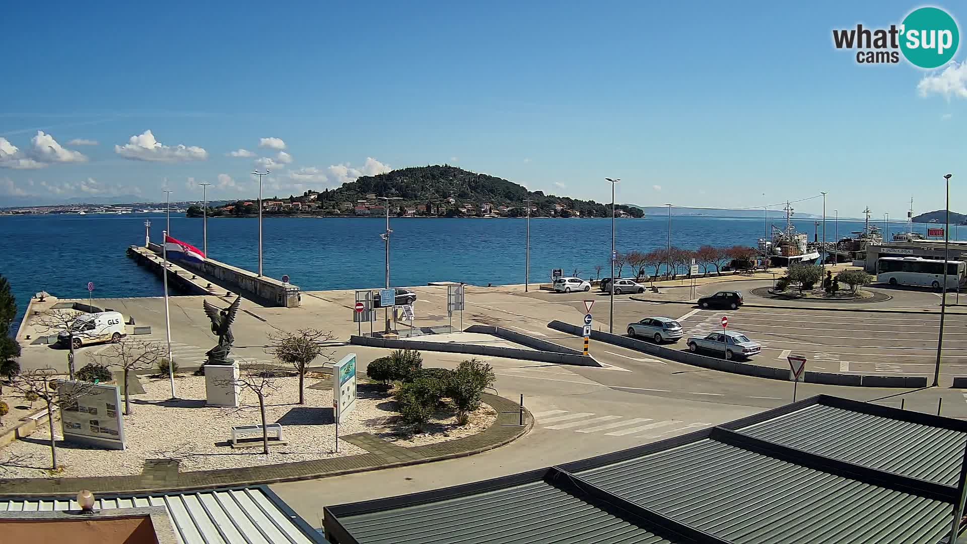 Web cam UGLJAN – Ferry de Preko à Zadar