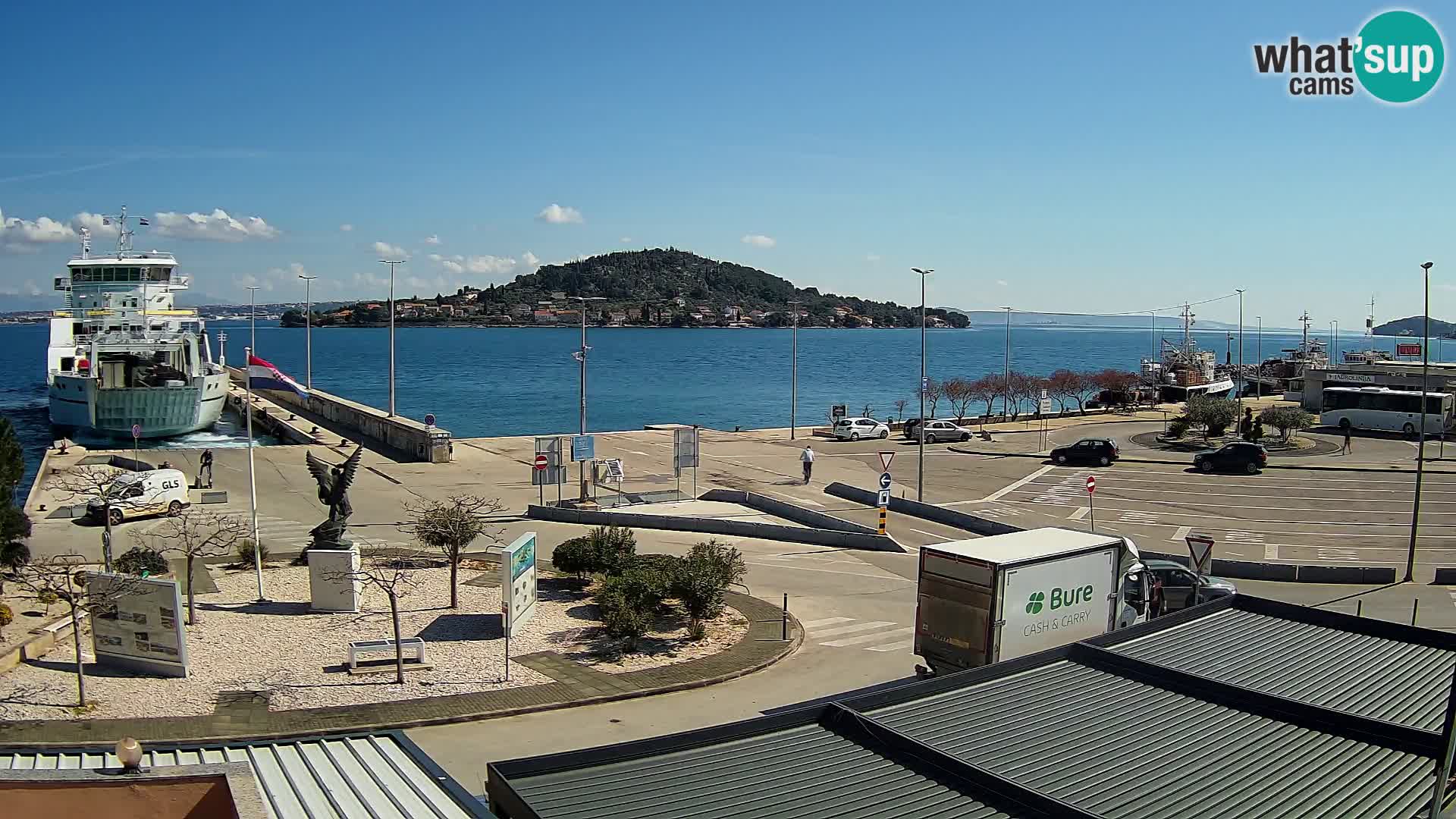 Web cam UGLJAN – Ferry de Preko à Zadar