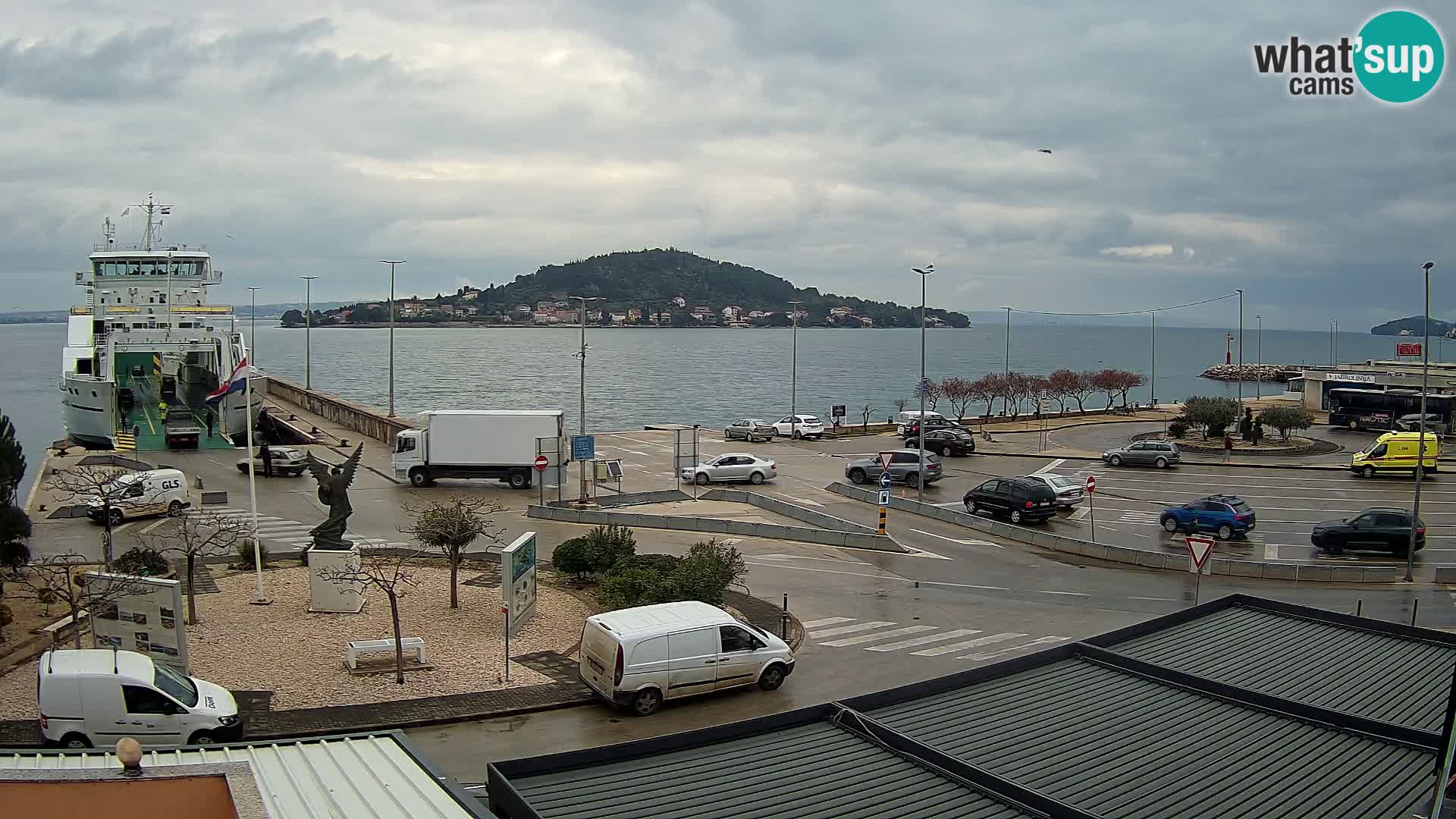 Cámara web UGLJAN – Transportar de Preko a Zadar
