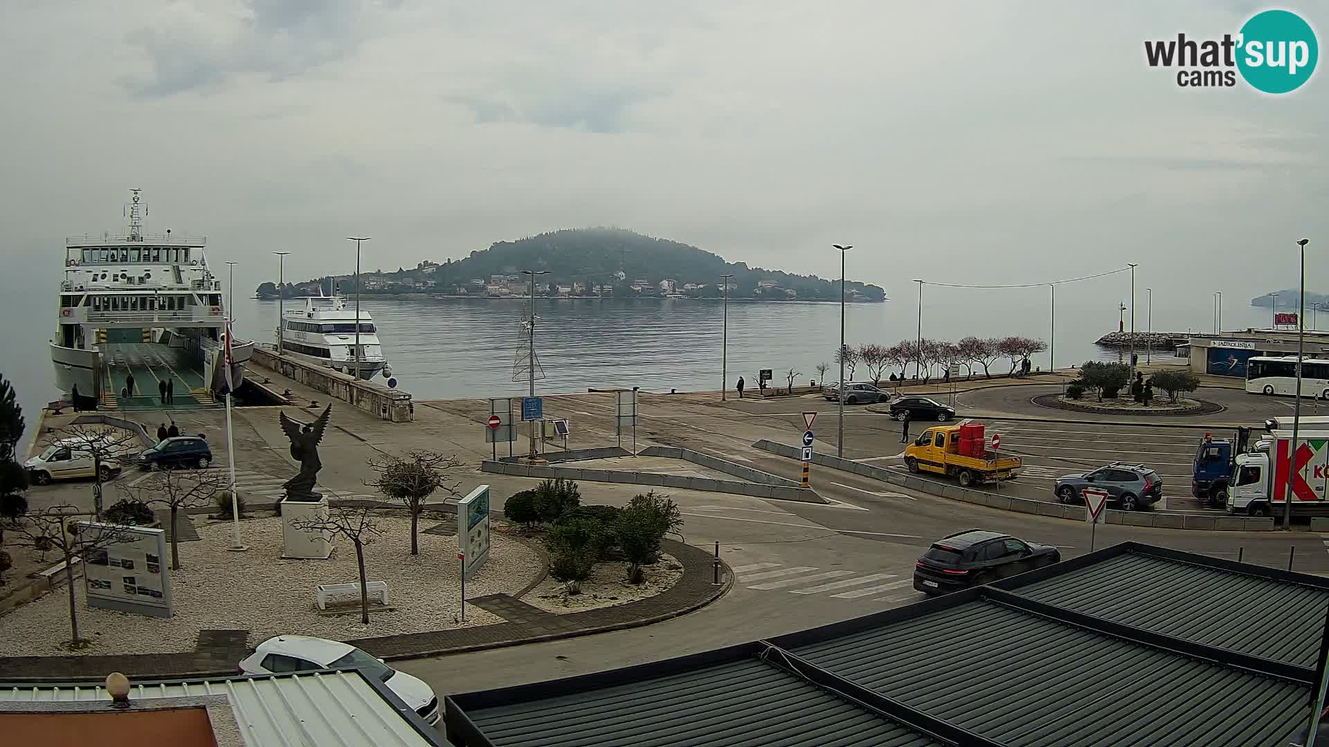 Web cam UGLJAN – Ferry de Preko à Zadar