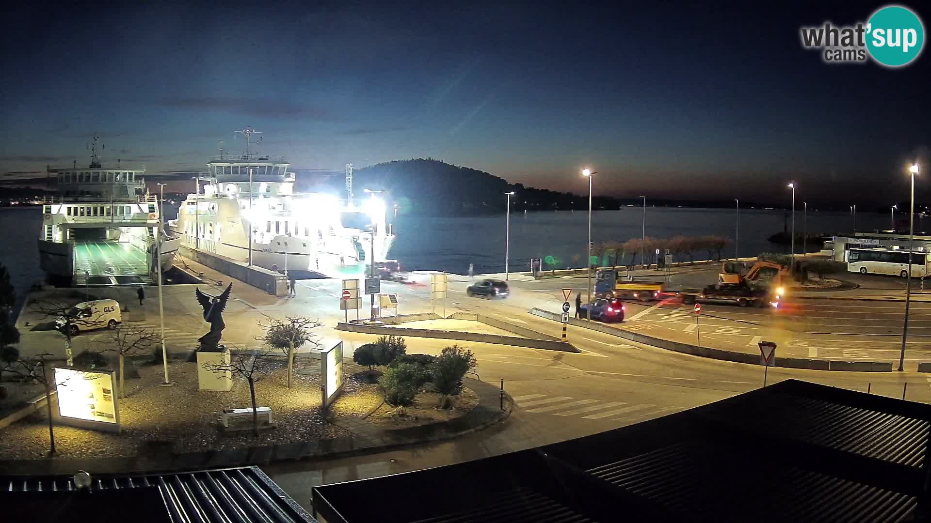 Cámara web UGLJAN – Transportar de Preko a Zadar