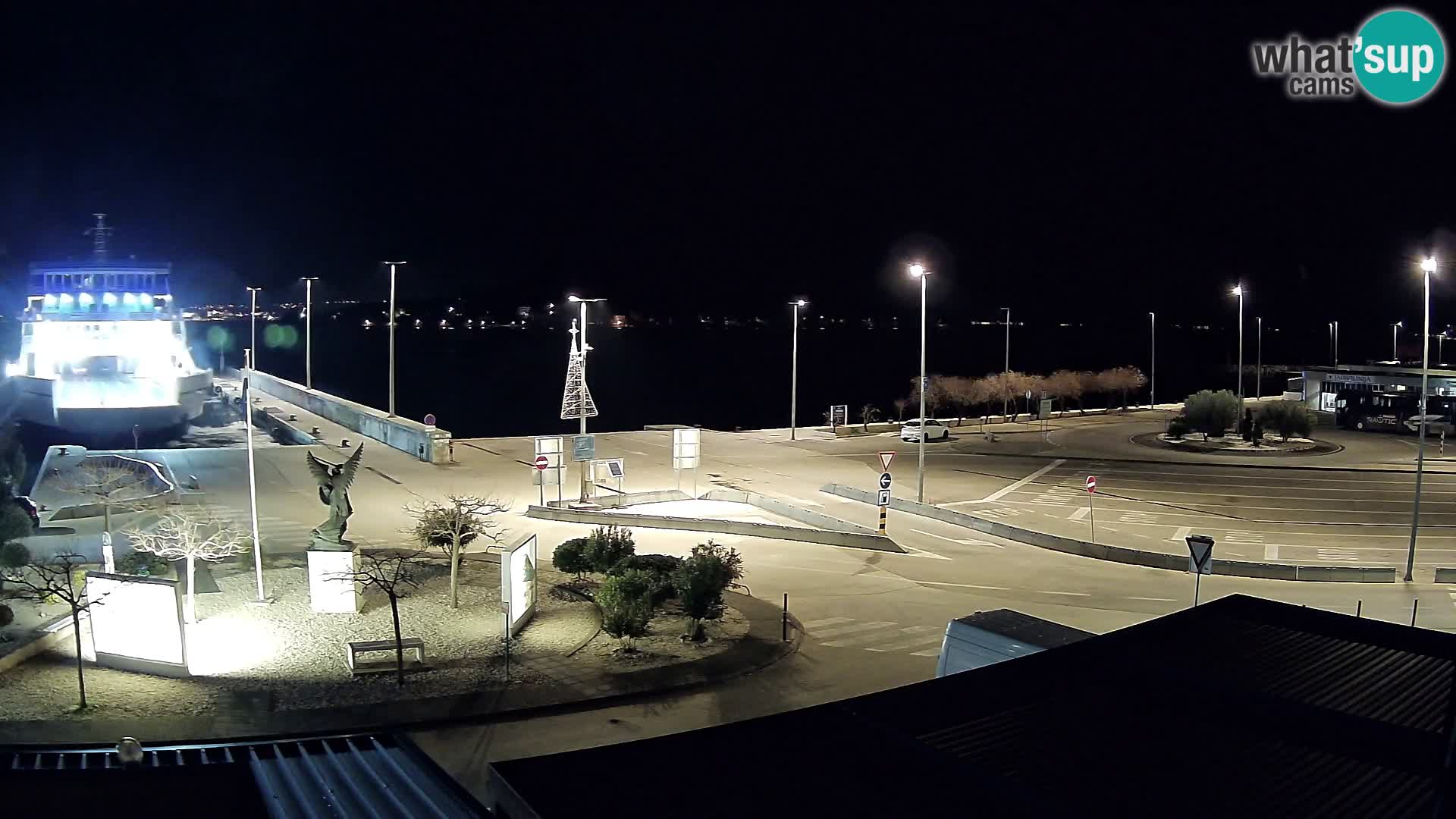 Webcam Ugljan – Preko Ferry to Zadar