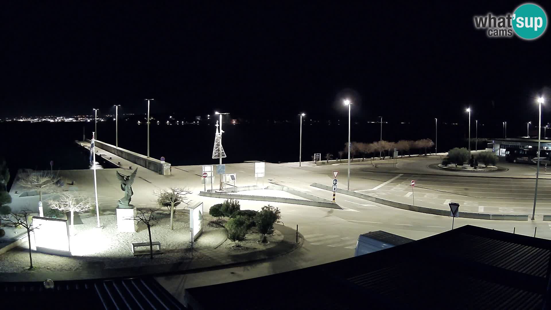 Spletna kamera Ugljan – trajekt Preko – Zadar