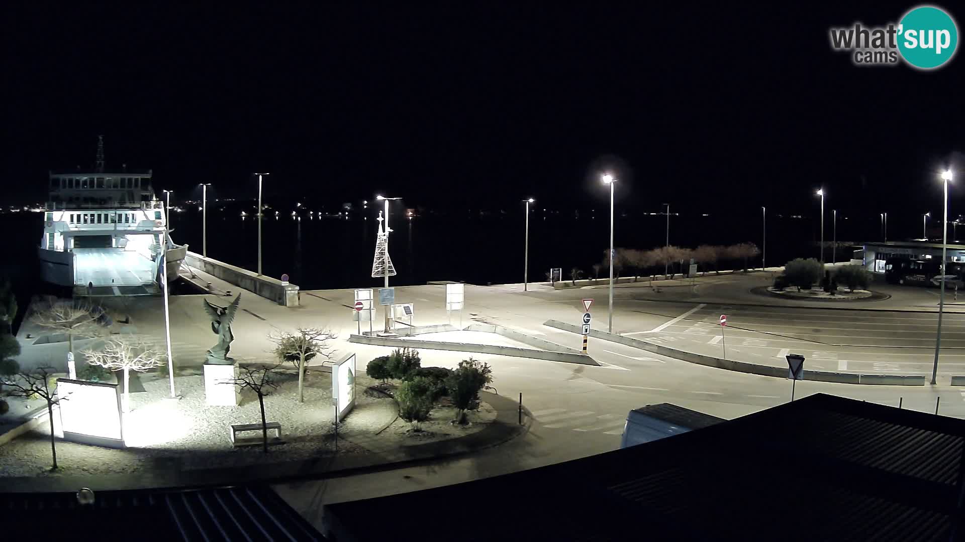 Spletna kamera Ugljan – trajekt Preko – Zadar