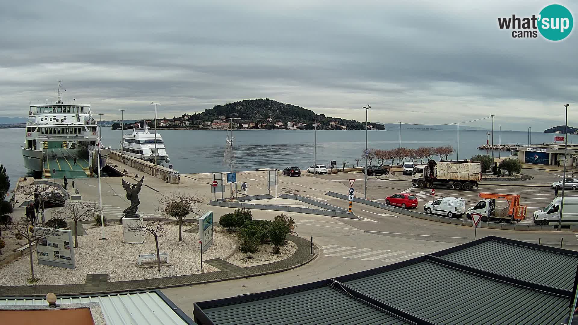 UGLJAN Webcam – Preko-Fähre nach Zadar