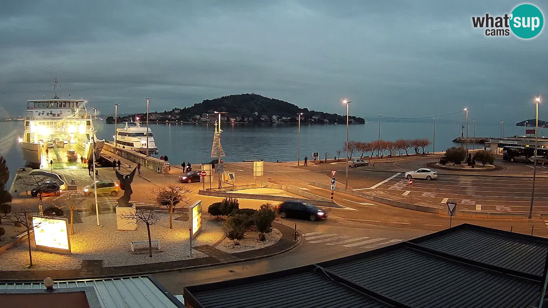 Cámara web UGLJAN – Transportar de Preko a Zadar