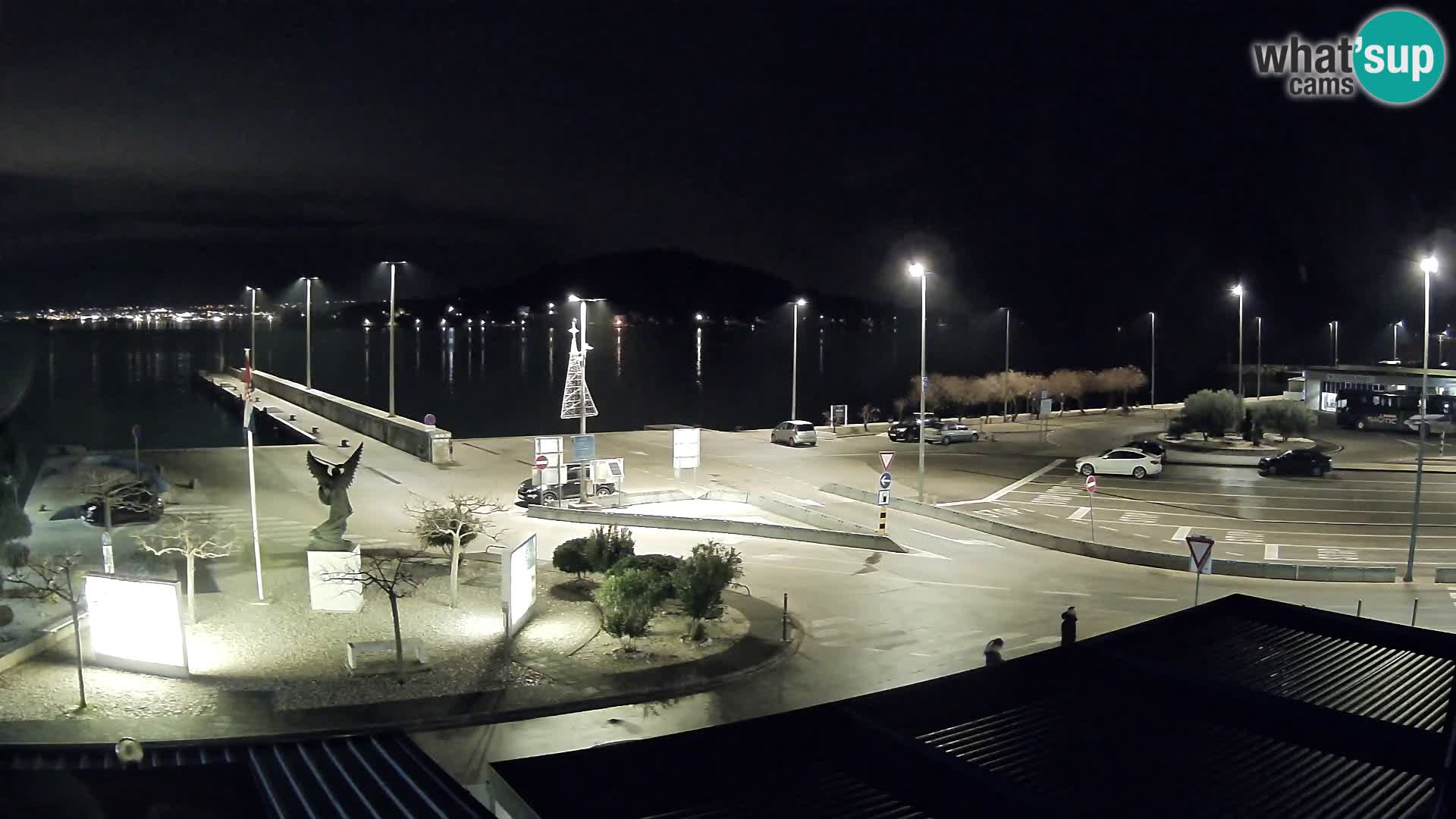 Webcam Ugliano – terminal traghetto da Preko a Zara