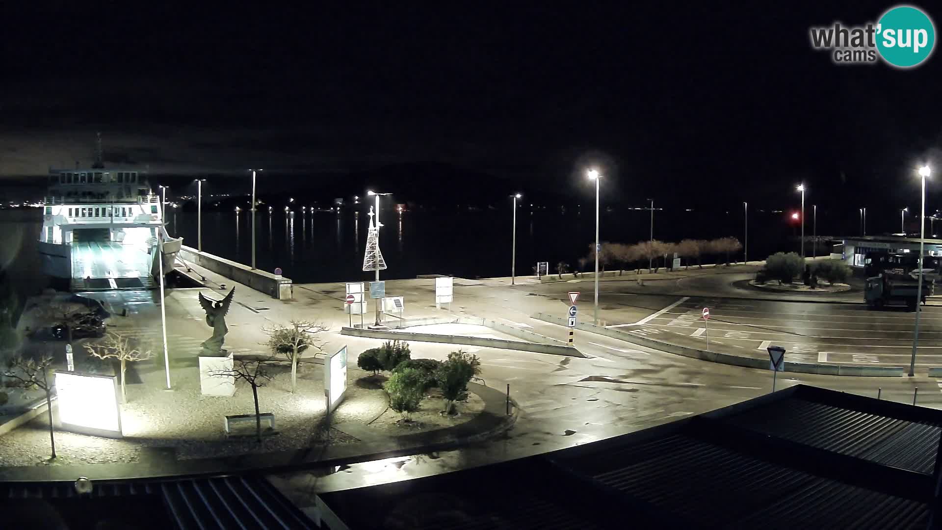 Webcam Ugliano – terminal traghetto da Preko a Zara