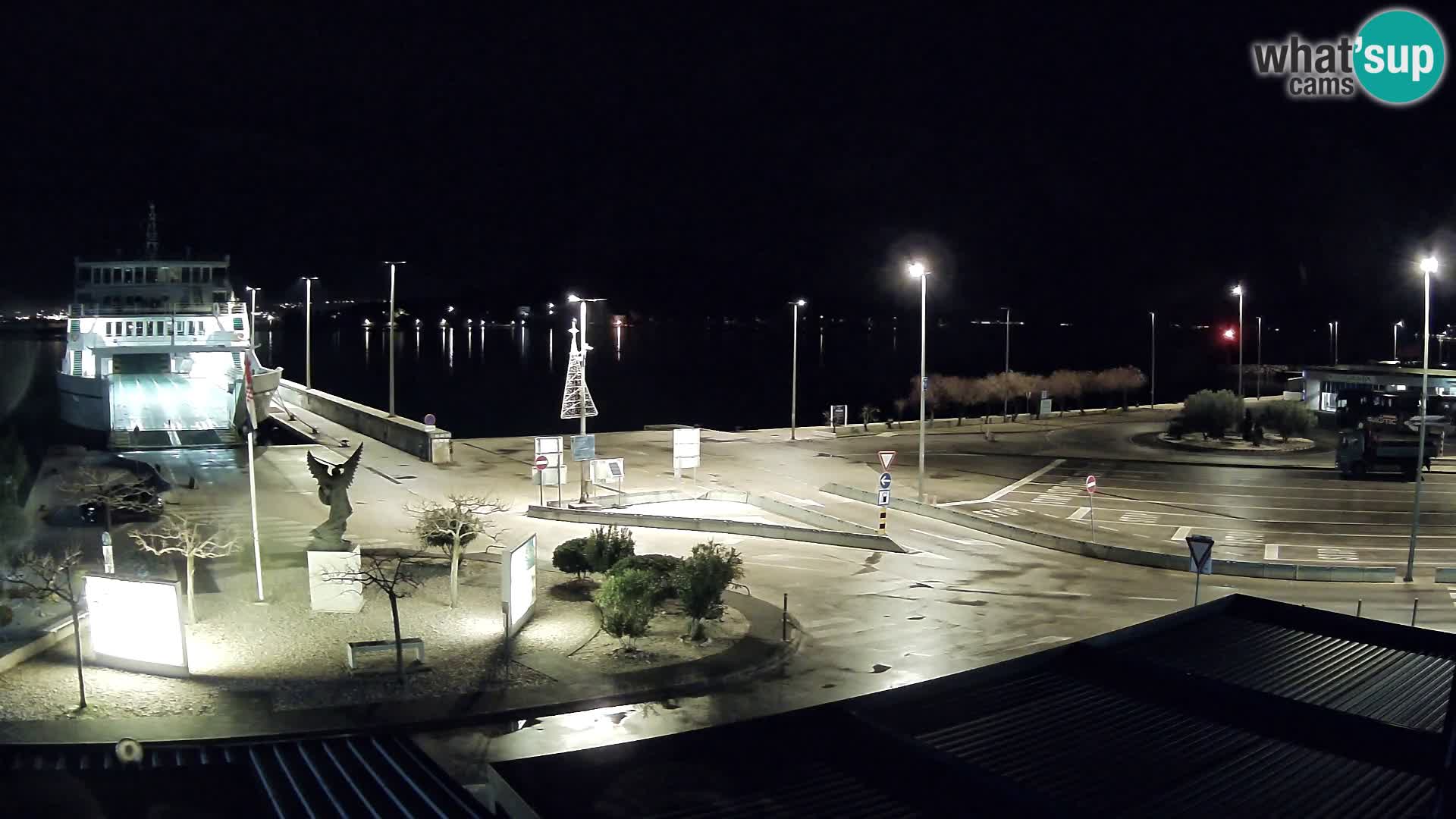 Webcam Ugliano – terminal traghetto da Preko a Zara