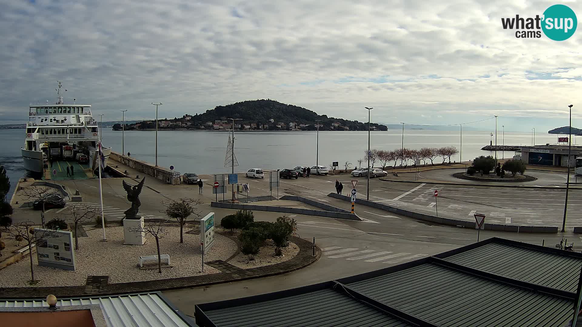 Cámara web UGLJAN – Transportar de Preko a Zadar